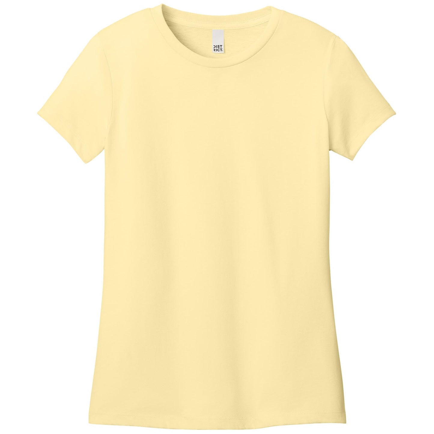 Jet Black T-Shirts - District - Soft Cotton - Lightweight
