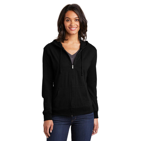 Black Lightweight Hoodie - District - Cozy Fabric