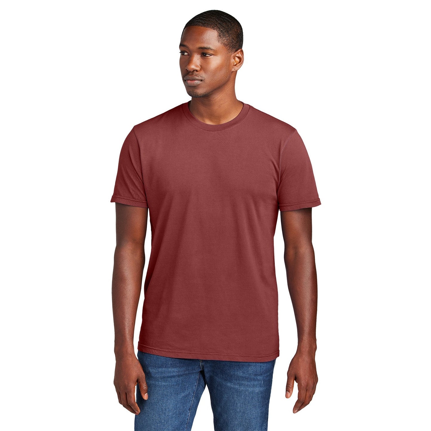 Black T-Shirts - District - Combed Cotton Unique Color