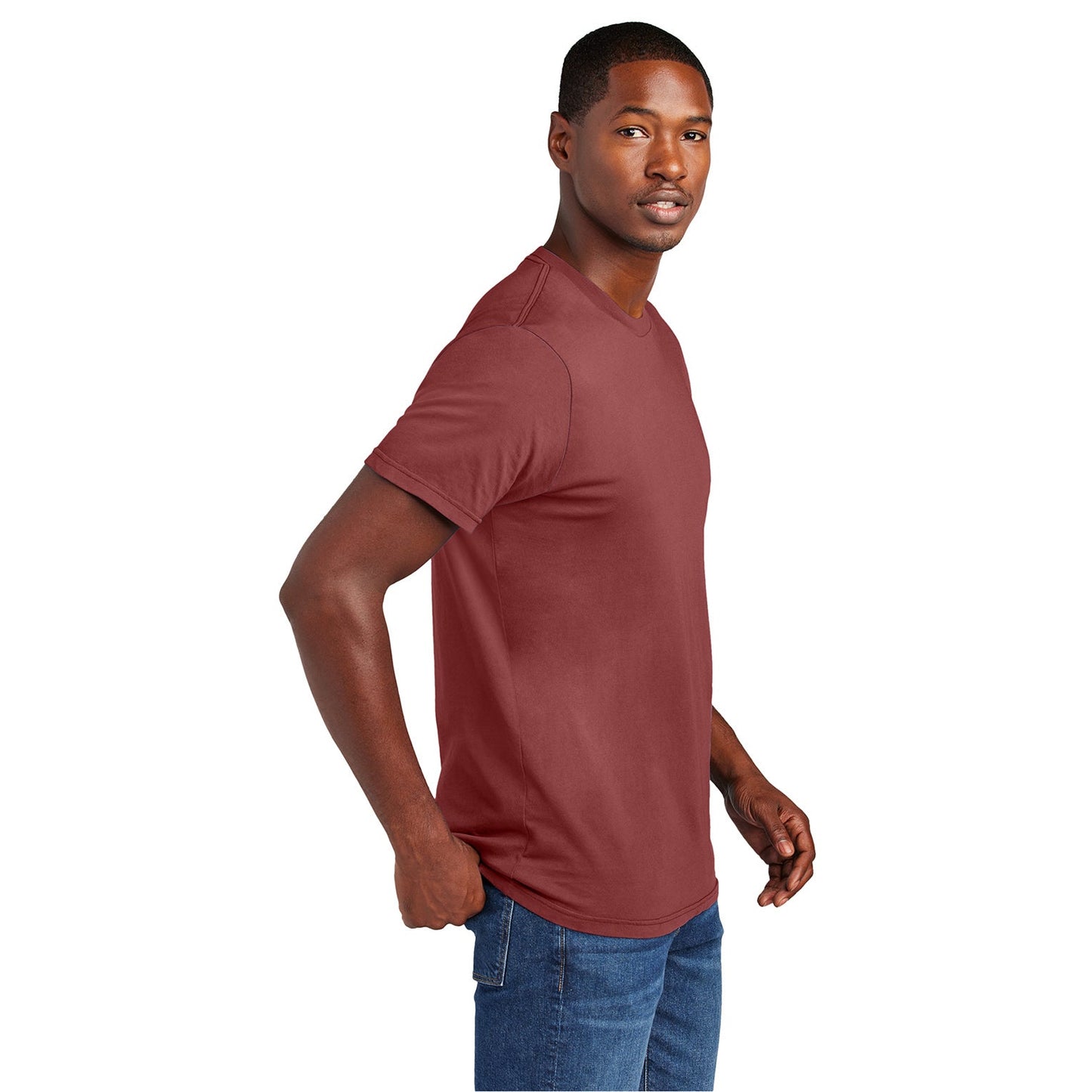 Black T-Shirts - District - Combed Cotton Unique Color