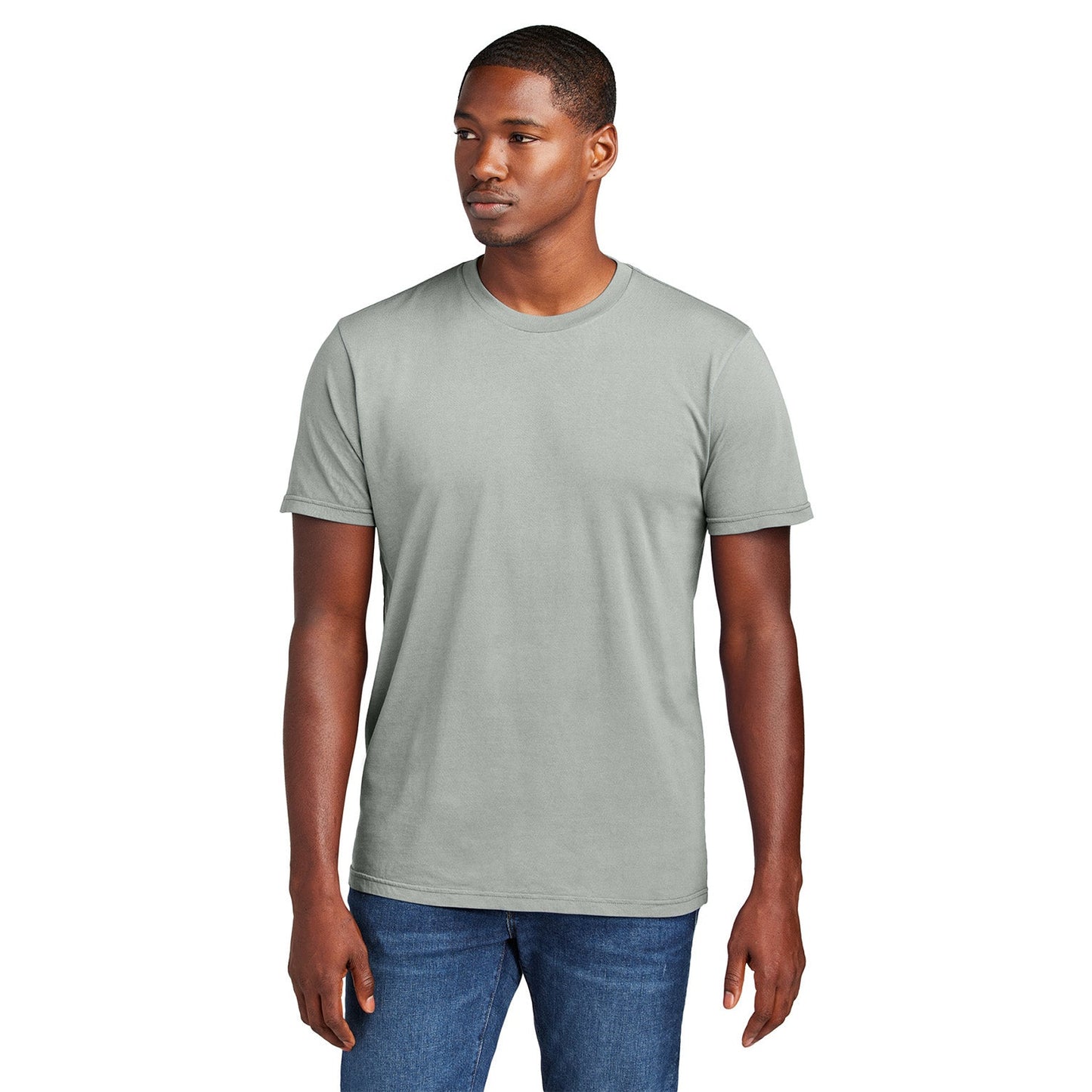 Black T-Shirts - District - Combed Cotton Unique Color