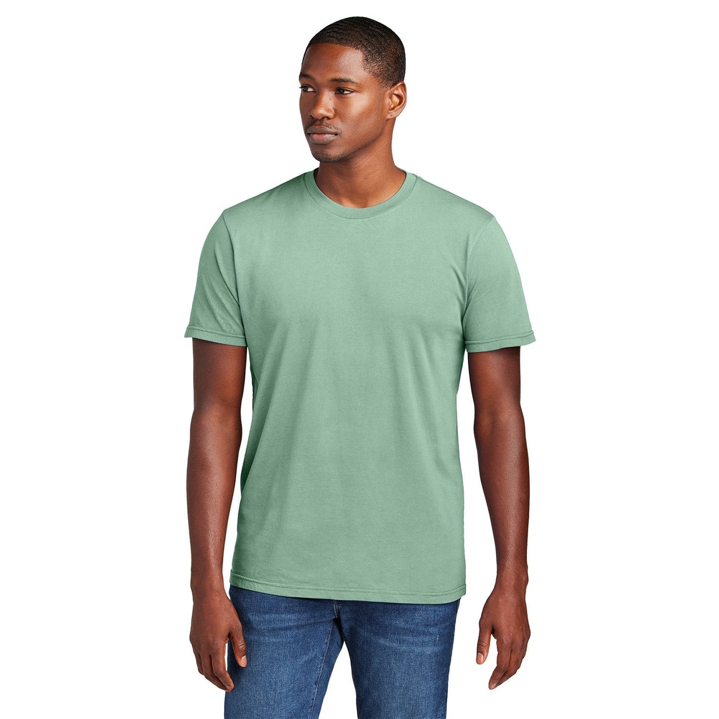 Black T-Shirts - District - Combed Cotton Unique Color