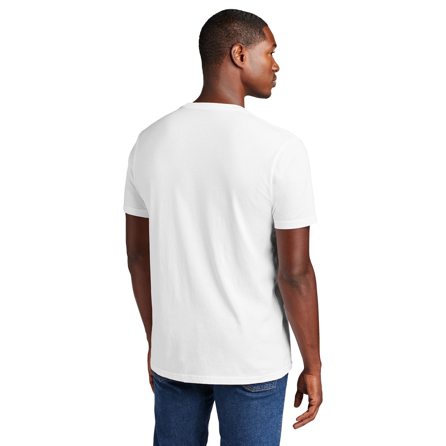 Black T-Shirts - District - Combed Cotton Unique Color