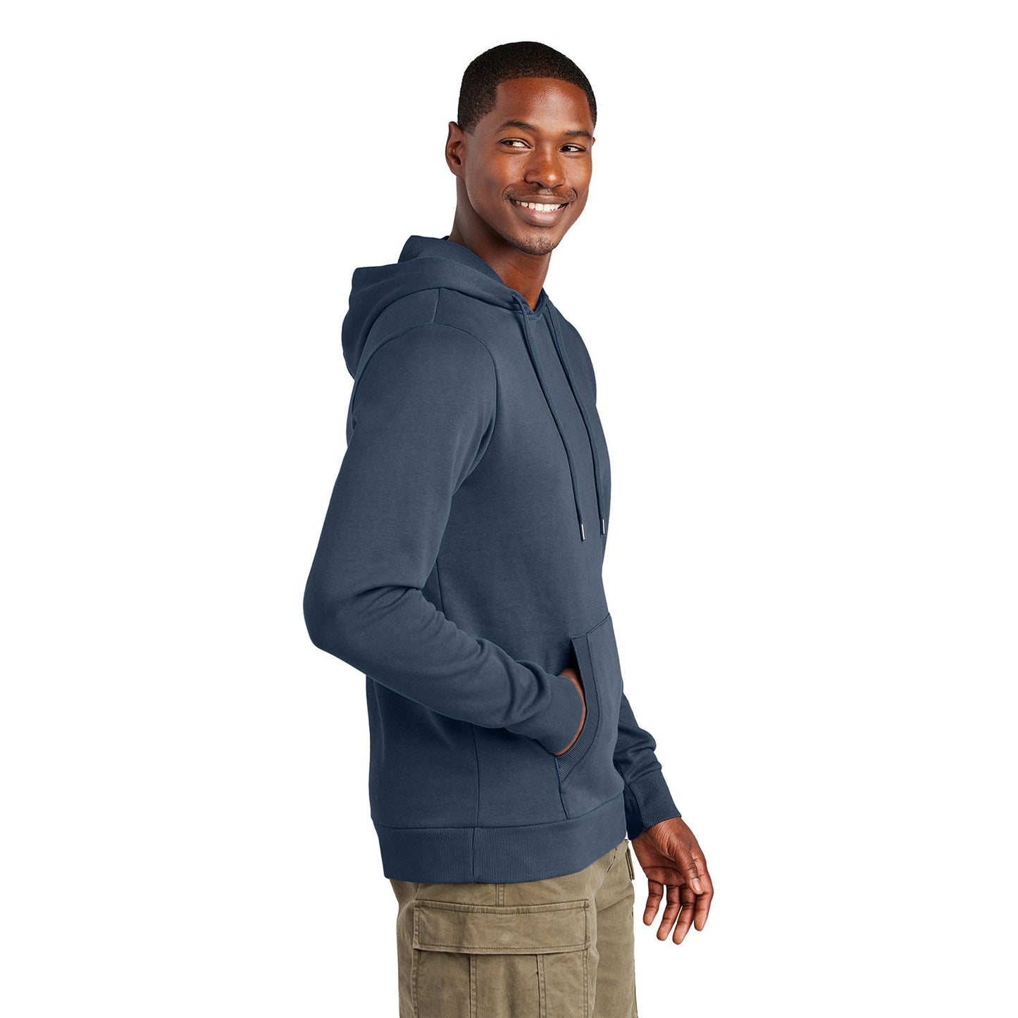Black Sweatshirts - District - Soft Fleece Hoodie