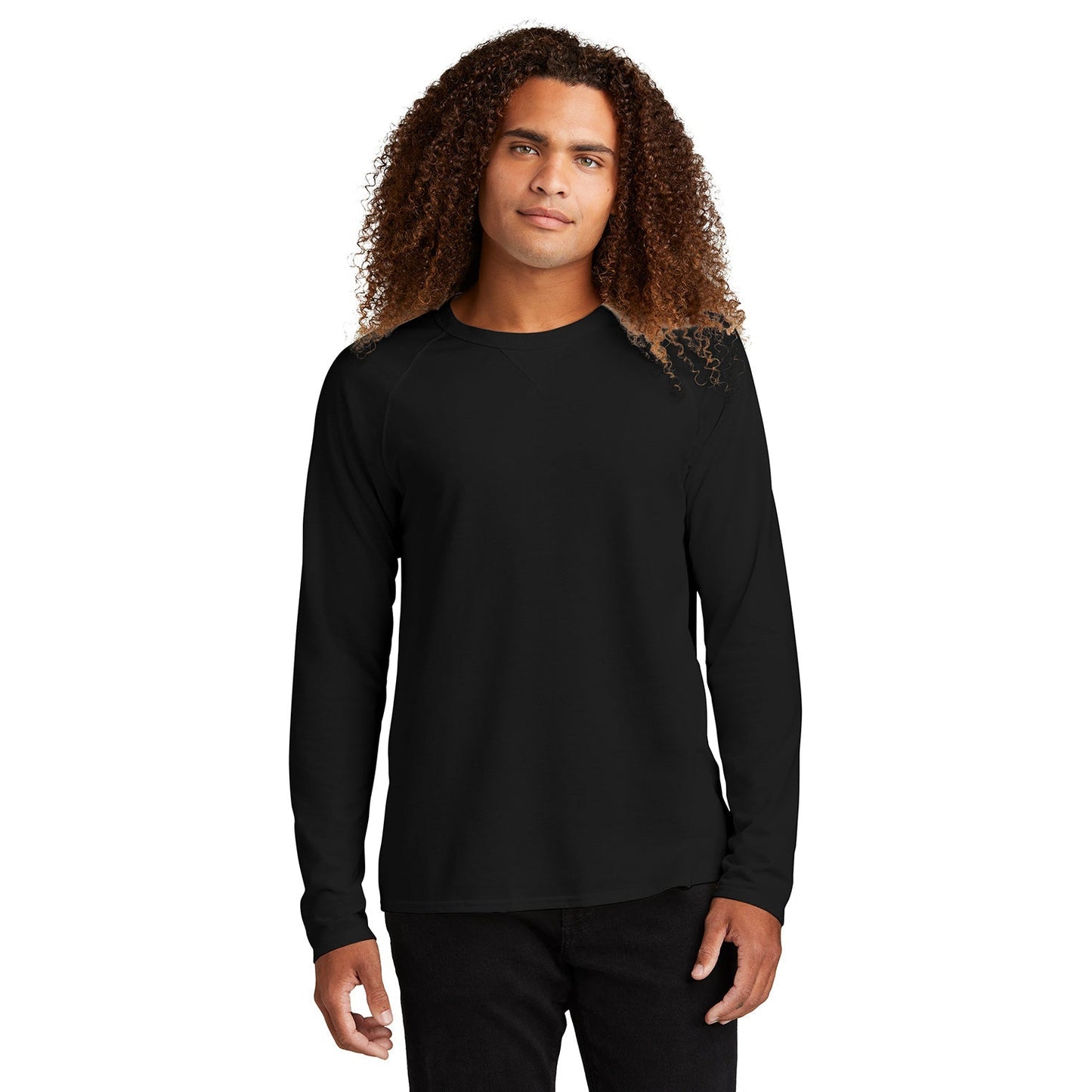Black T-Shirts - District - Soft Fabric - Casual Style