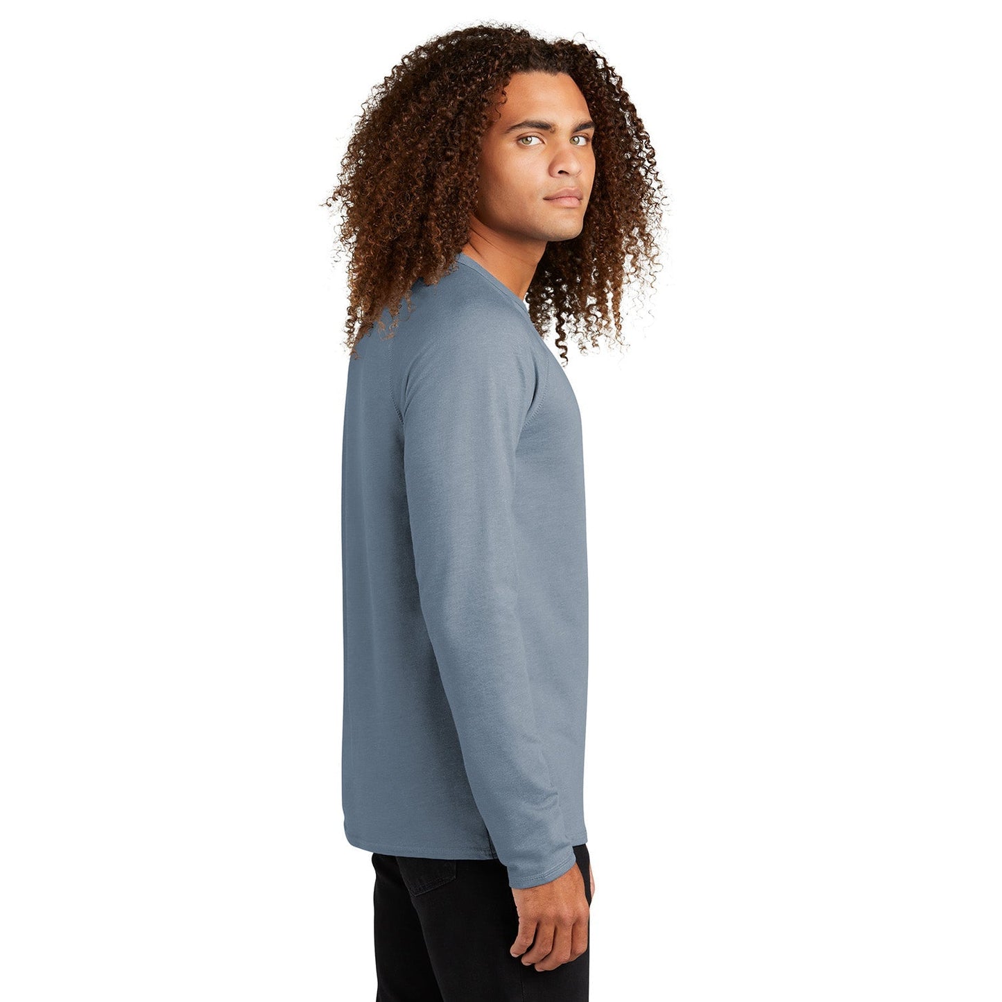Black T-Shirts - District - Soft Fabric - Casual Style