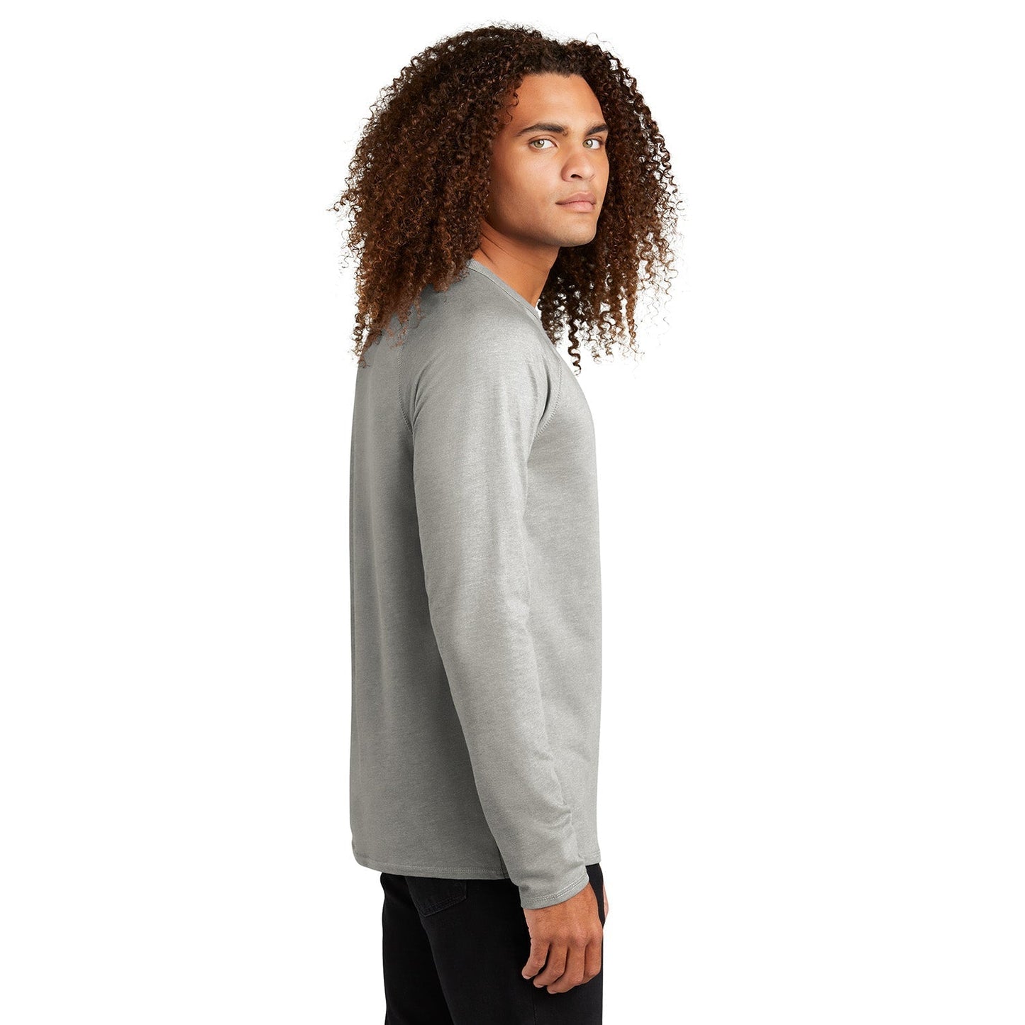 Black T-Shirts - District - Soft Fabric - Casual Style