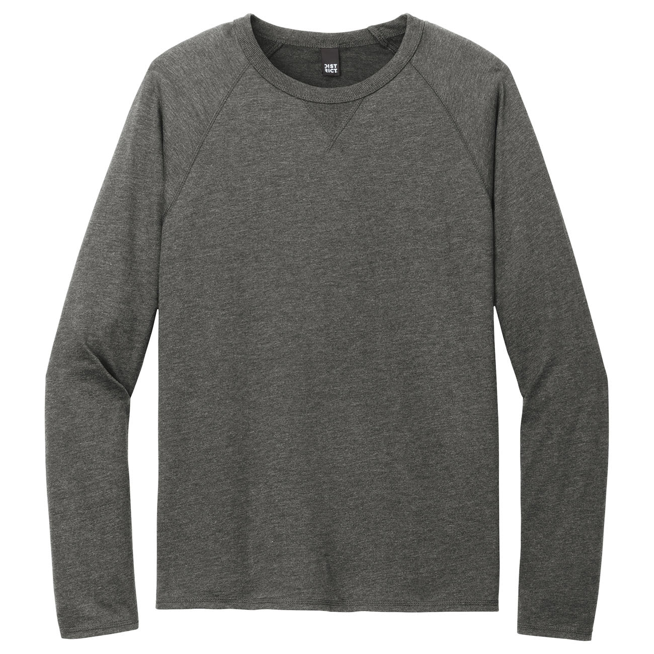 Black T-Shirts - District - Soft Fabric - Casual Style