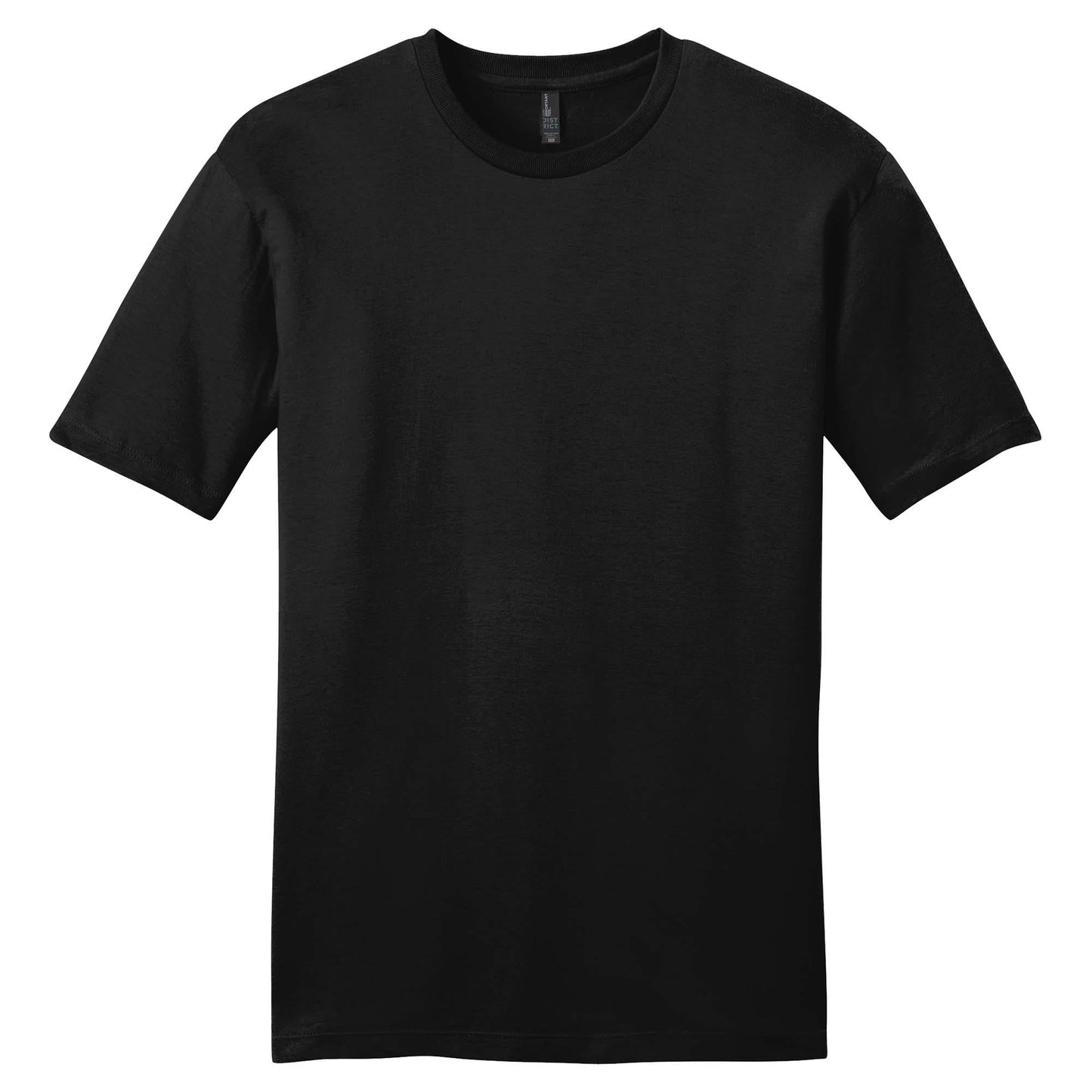 Black T-Shirts - District - Soft Fabric - Trendy Style