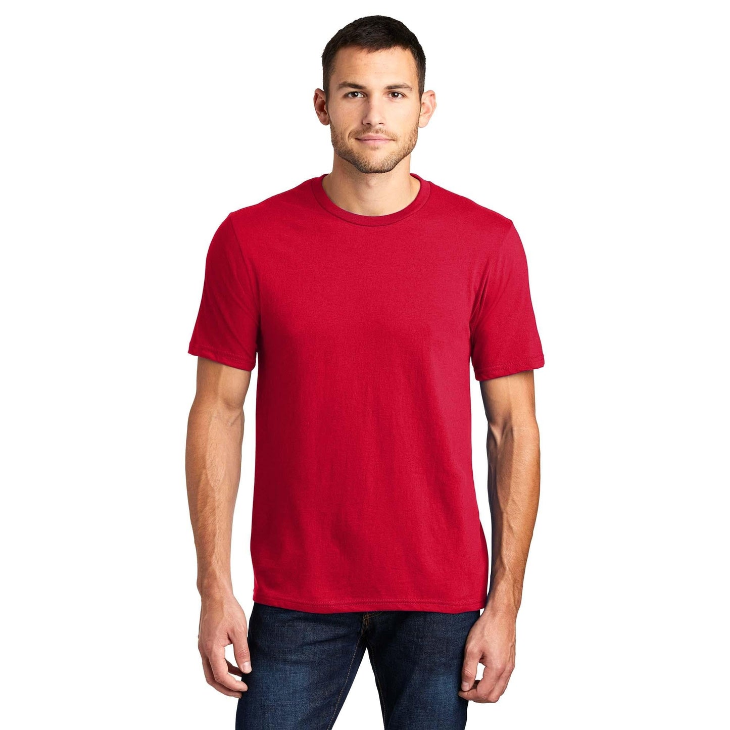 Black T-Shirts - District - Soft Fabric - Trendy Style