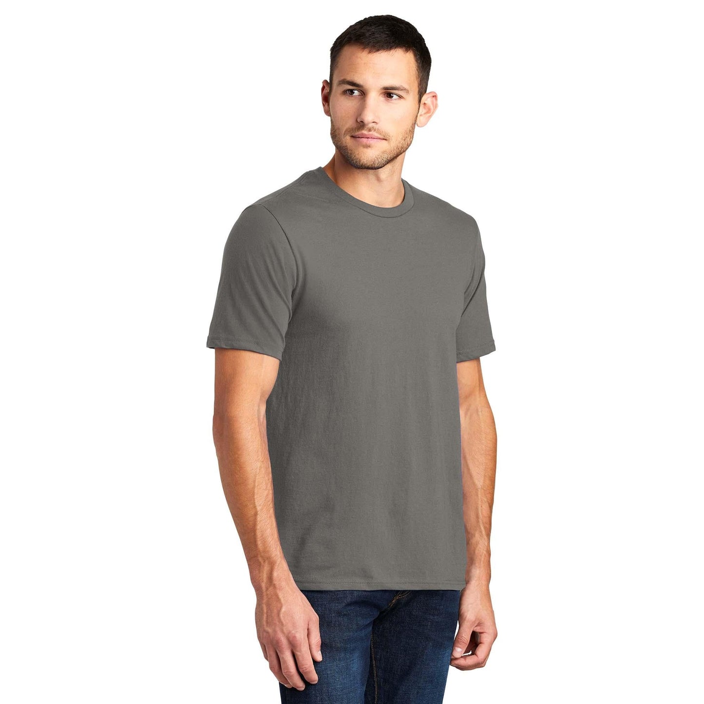 Black T-Shirts - District - Soft Fabric - Trendy Style