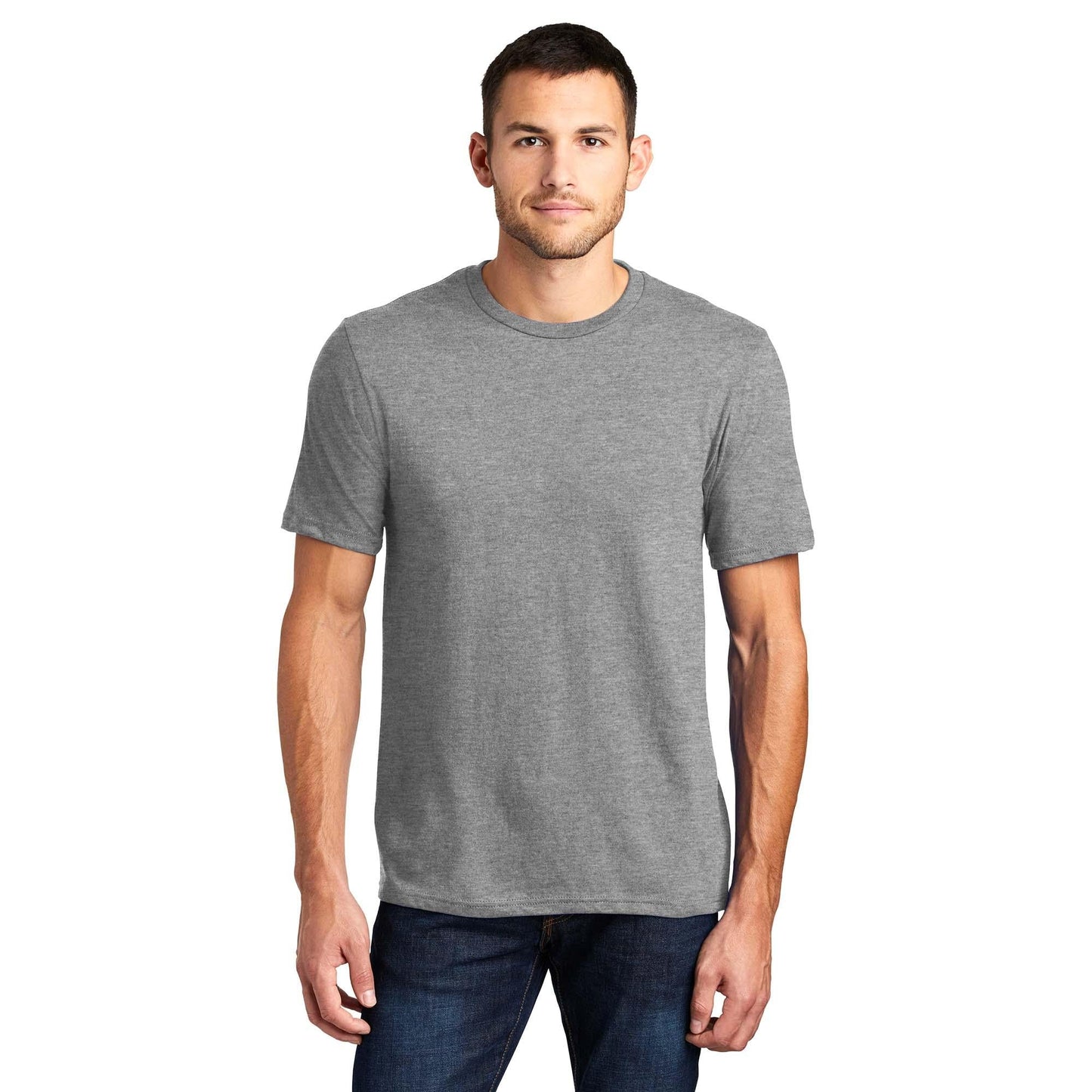 Black T-Shirts - District - Soft Fabric - Trendy Style