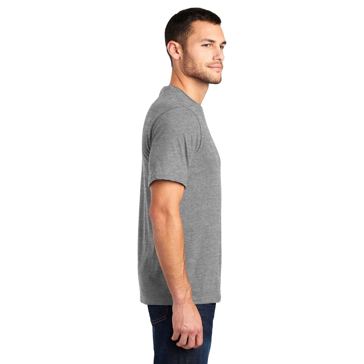 Black T-Shirts - District - Soft Fabric - Trendy Style
