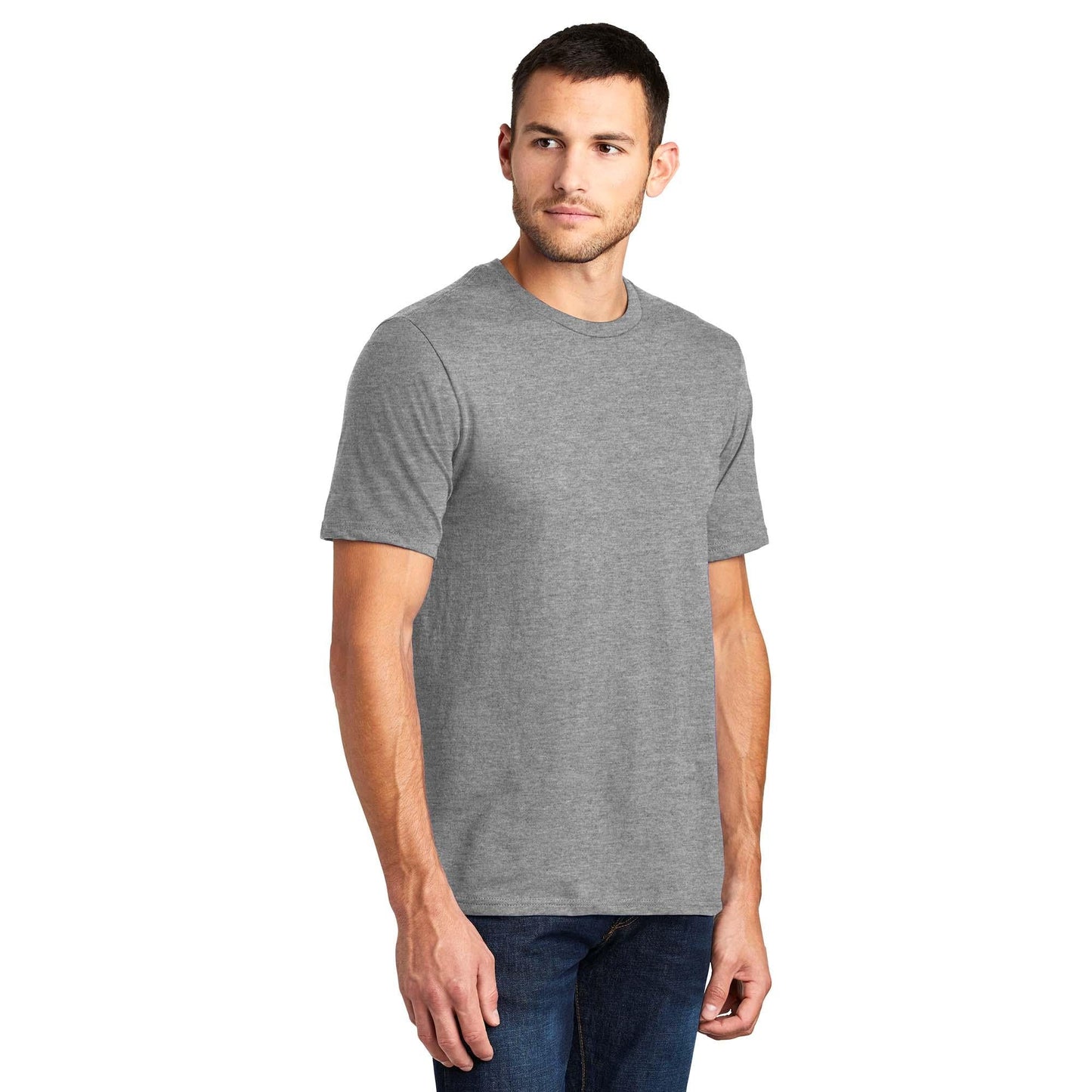 Black T-Shirts - District - Soft Fabric - Trendy Style