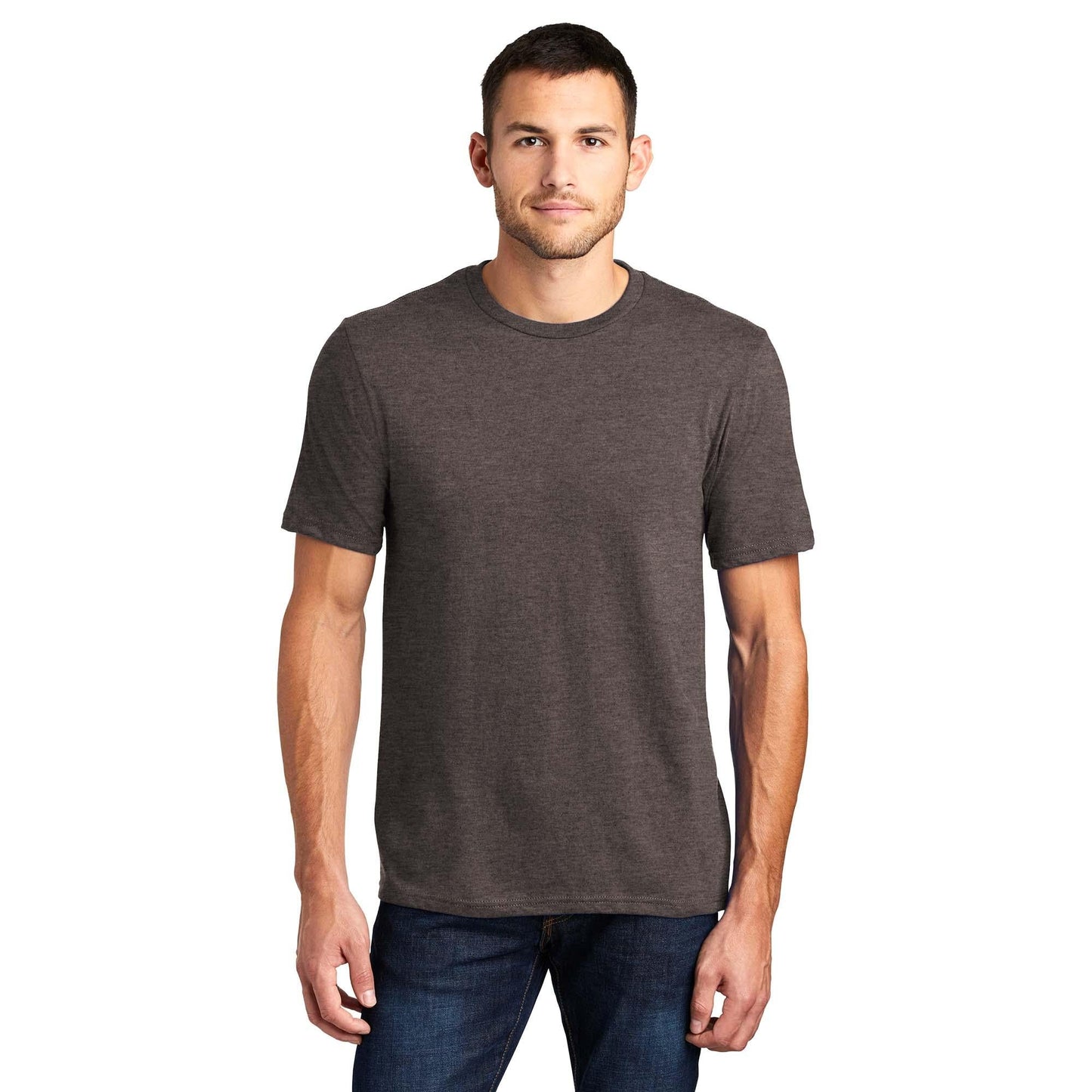 Black T-Shirts - District - Soft Fabric - Trendy Style