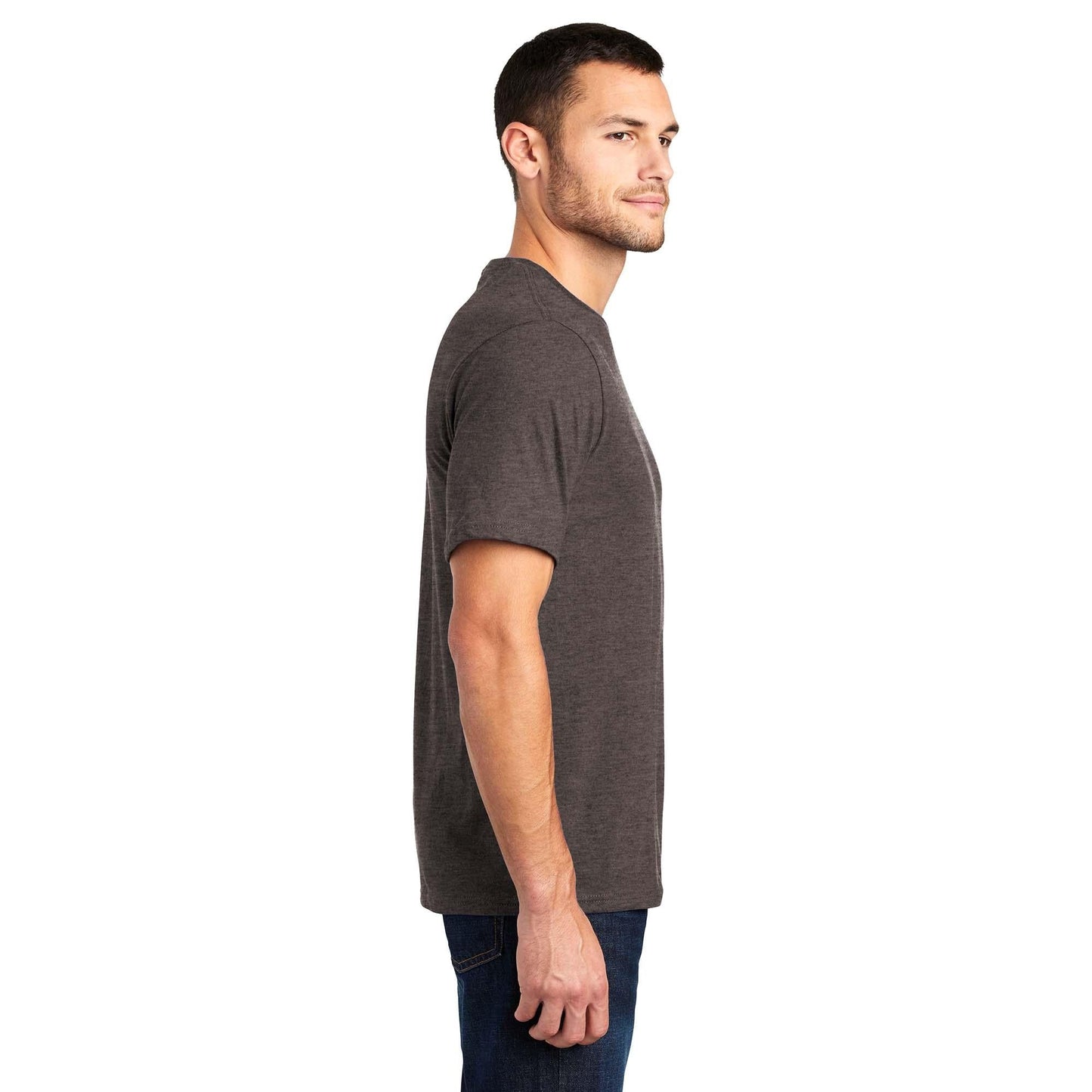 Black T-Shirts - District - Soft Fabric - Trendy Style