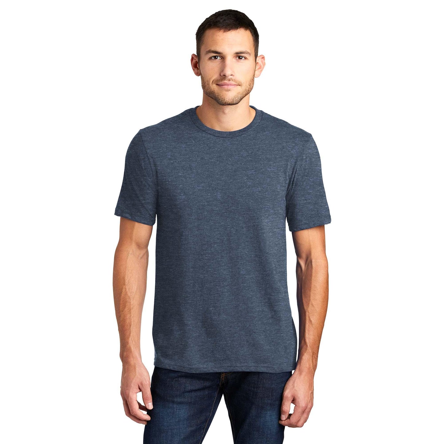 Black T-Shirts - District - Soft Fabric - Trendy Style