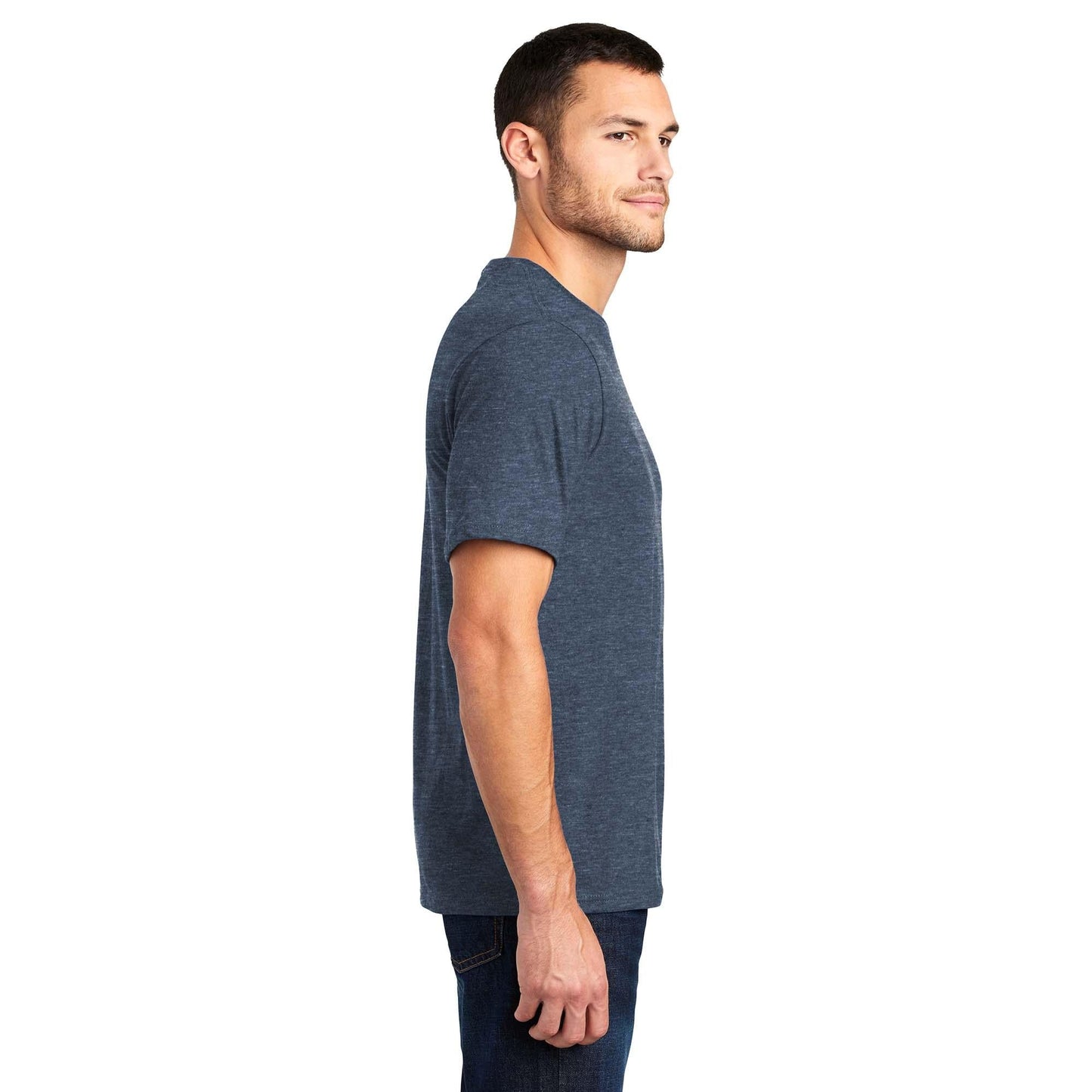 Black T-Shirts - District - Soft Fabric - Trendy Style