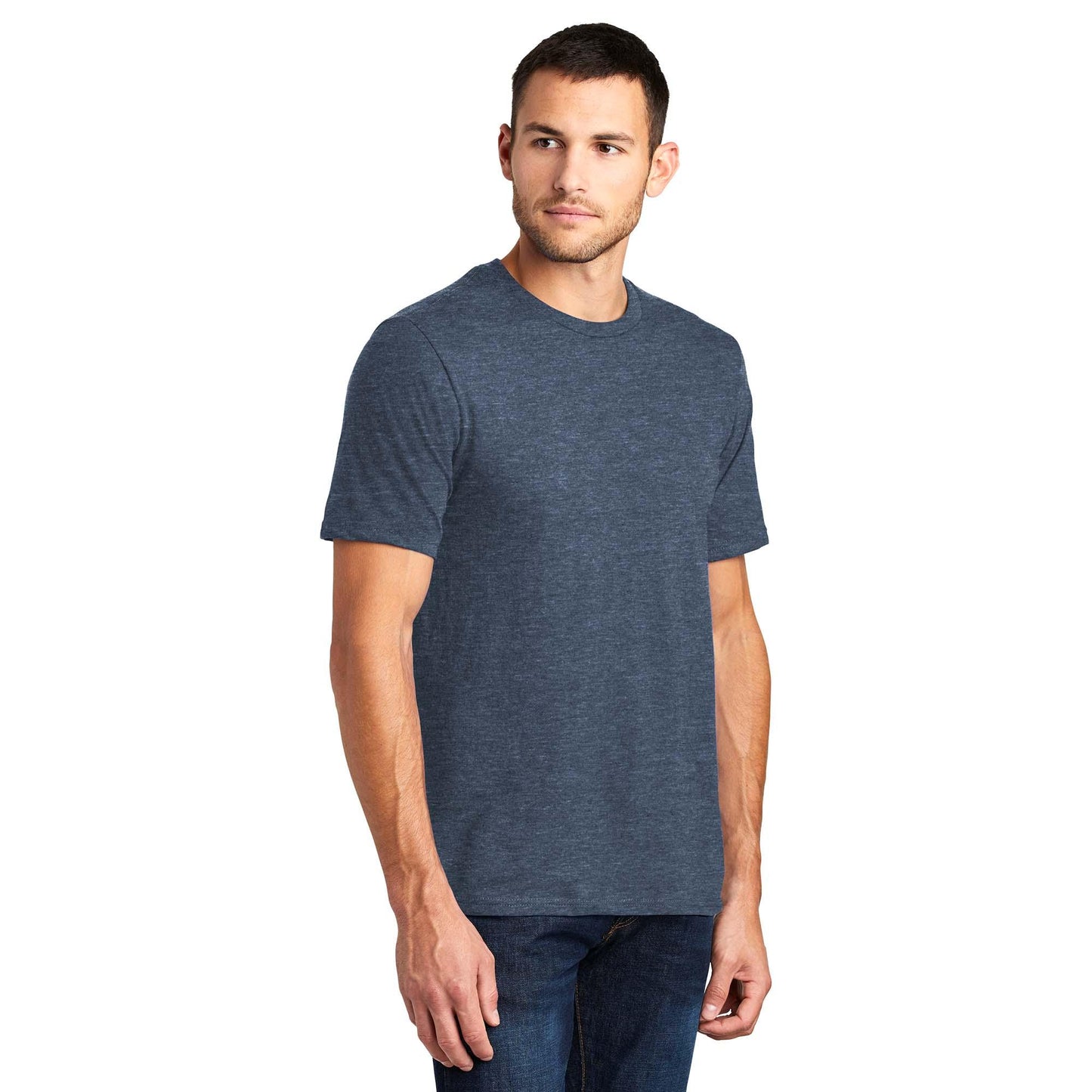 Black T-Shirts - District - Soft Fabric - Trendy Style