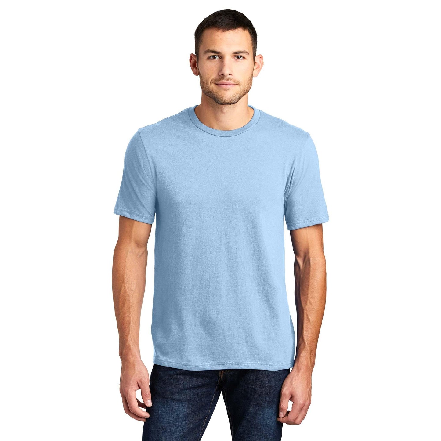 Black T-Shirts - District - Soft Fabric - Trendy Style