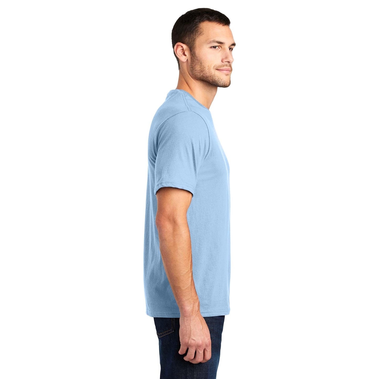 Black T-Shirts - District - Soft Fabric - Trendy Style