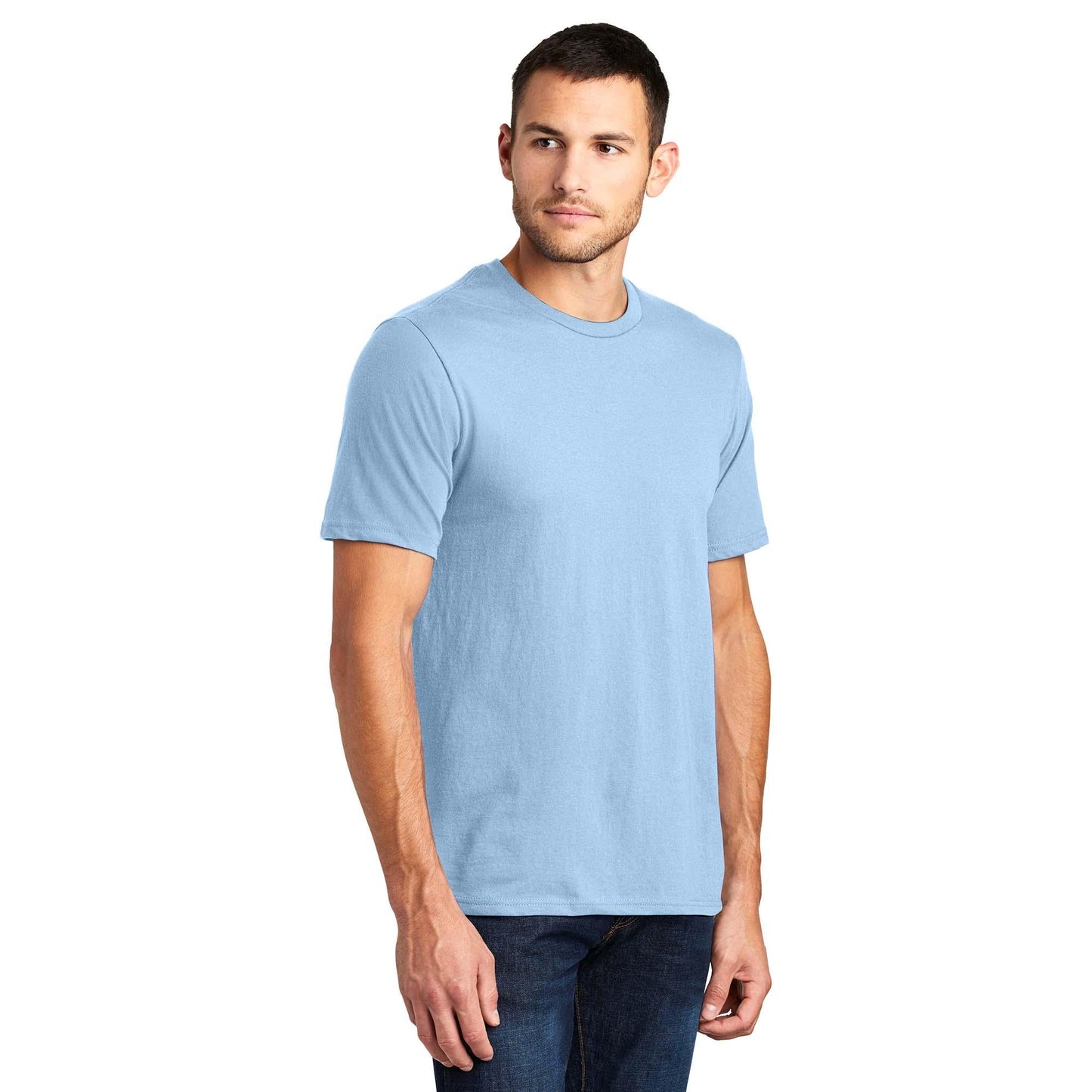 Black T-Shirts - District - Soft Fabric - Trendy Style
