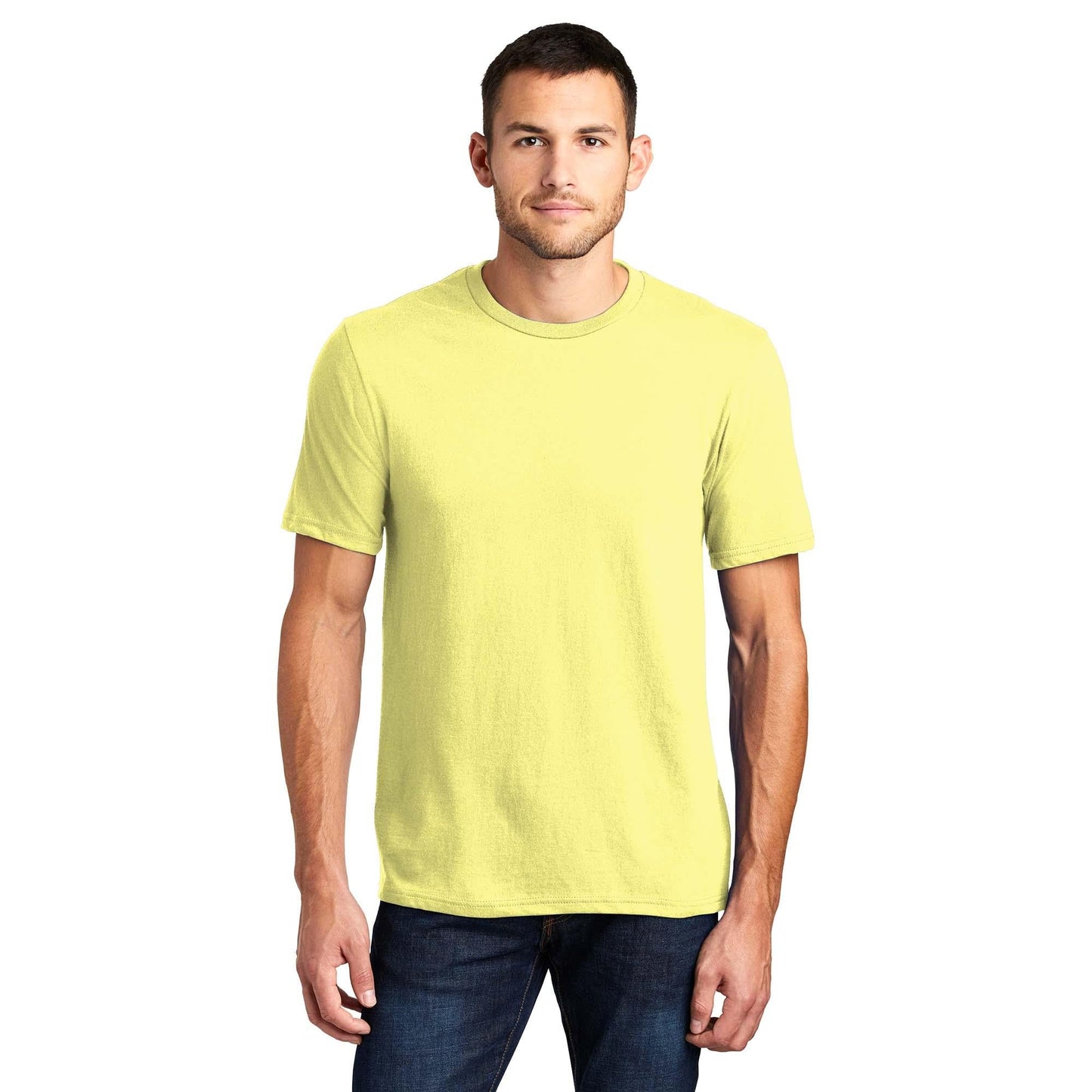 Black T-Shirts - District - Soft Fabric - Trendy Style