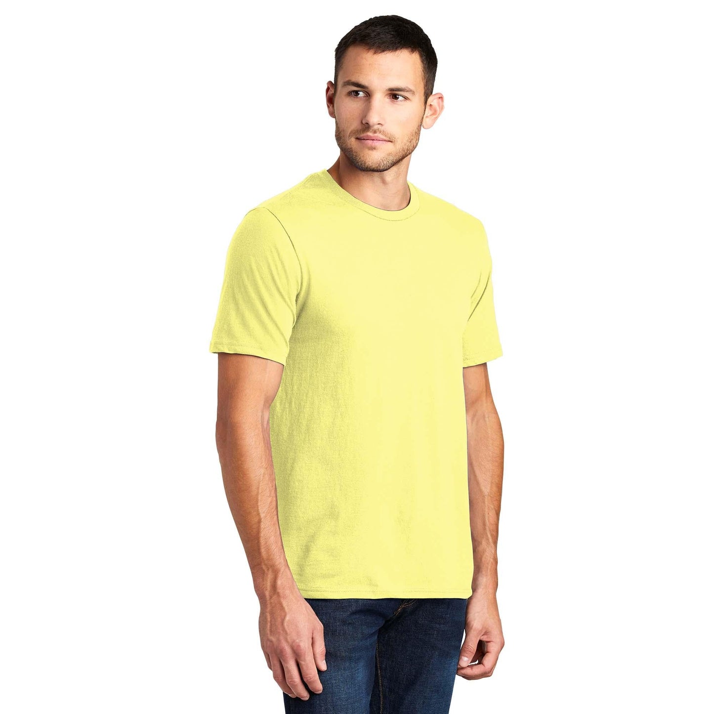 Black T-Shirts - District - Soft Fabric - Trendy Style