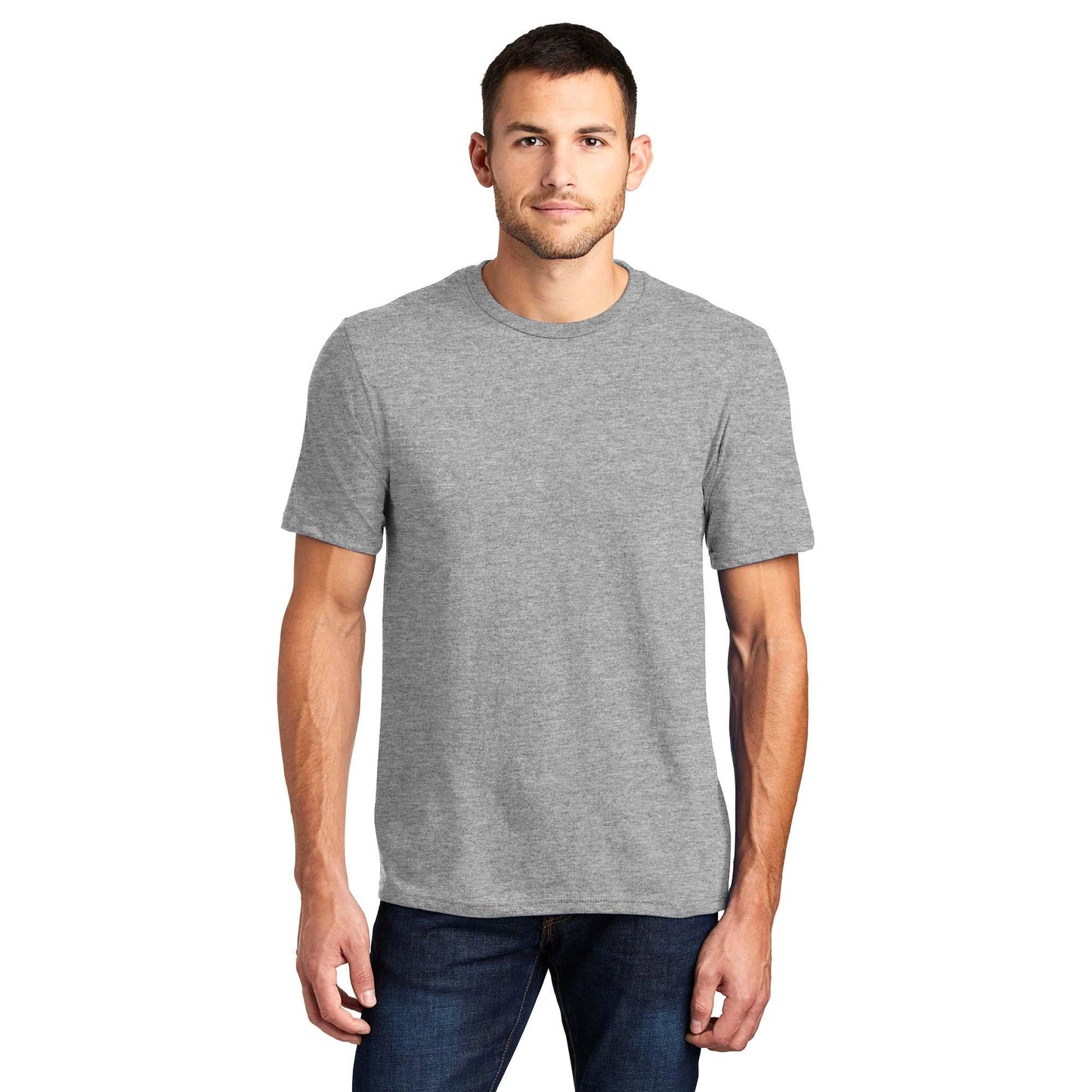 Black T-Shirts - District - Soft Fabric - Trendy Style