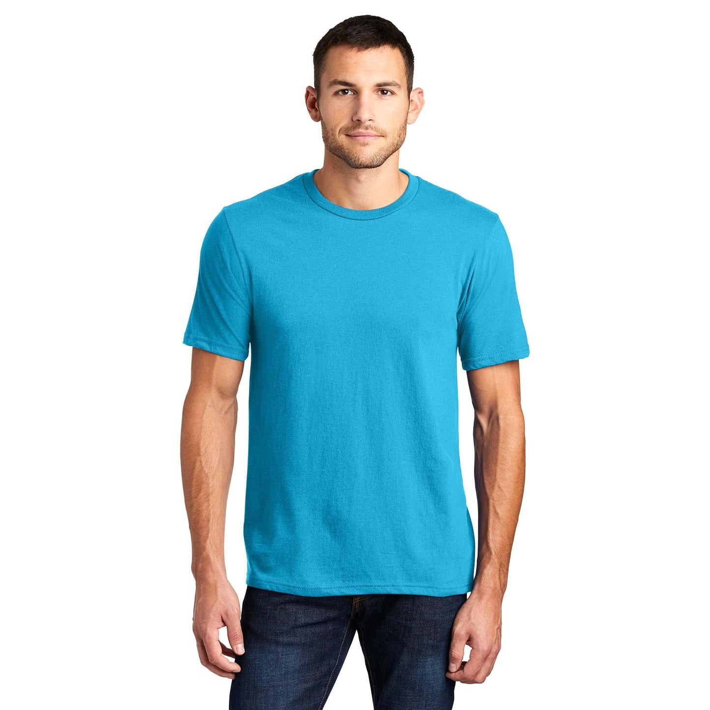 Black T-Shirts - District - Soft Fabric - Trendy Style
