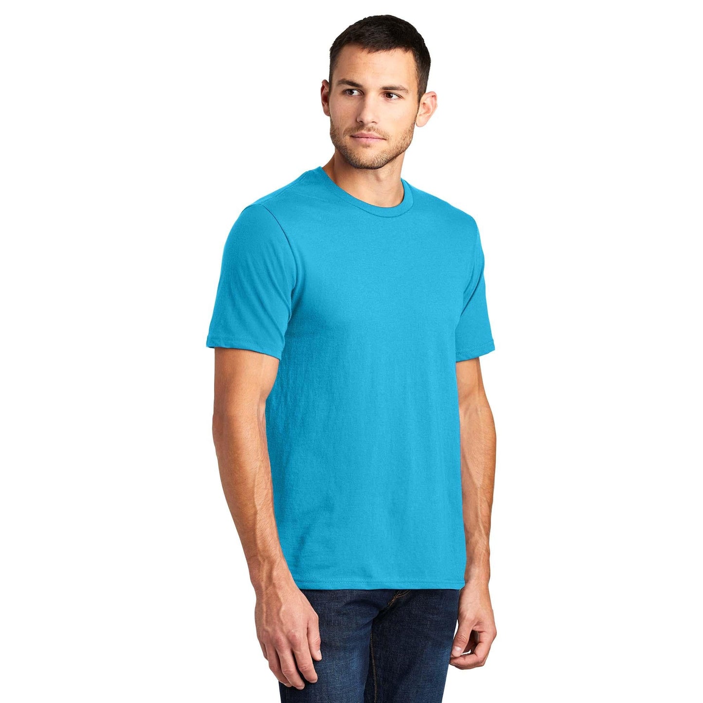 Black T-Shirts - District - Soft Fabric - Trendy Style