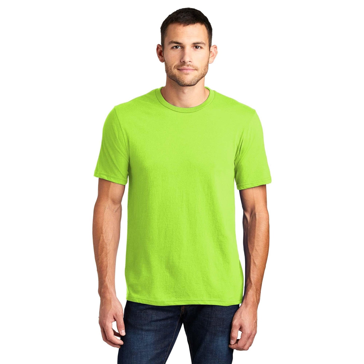 Black T-Shirts - District - Soft Fabric - Trendy Style