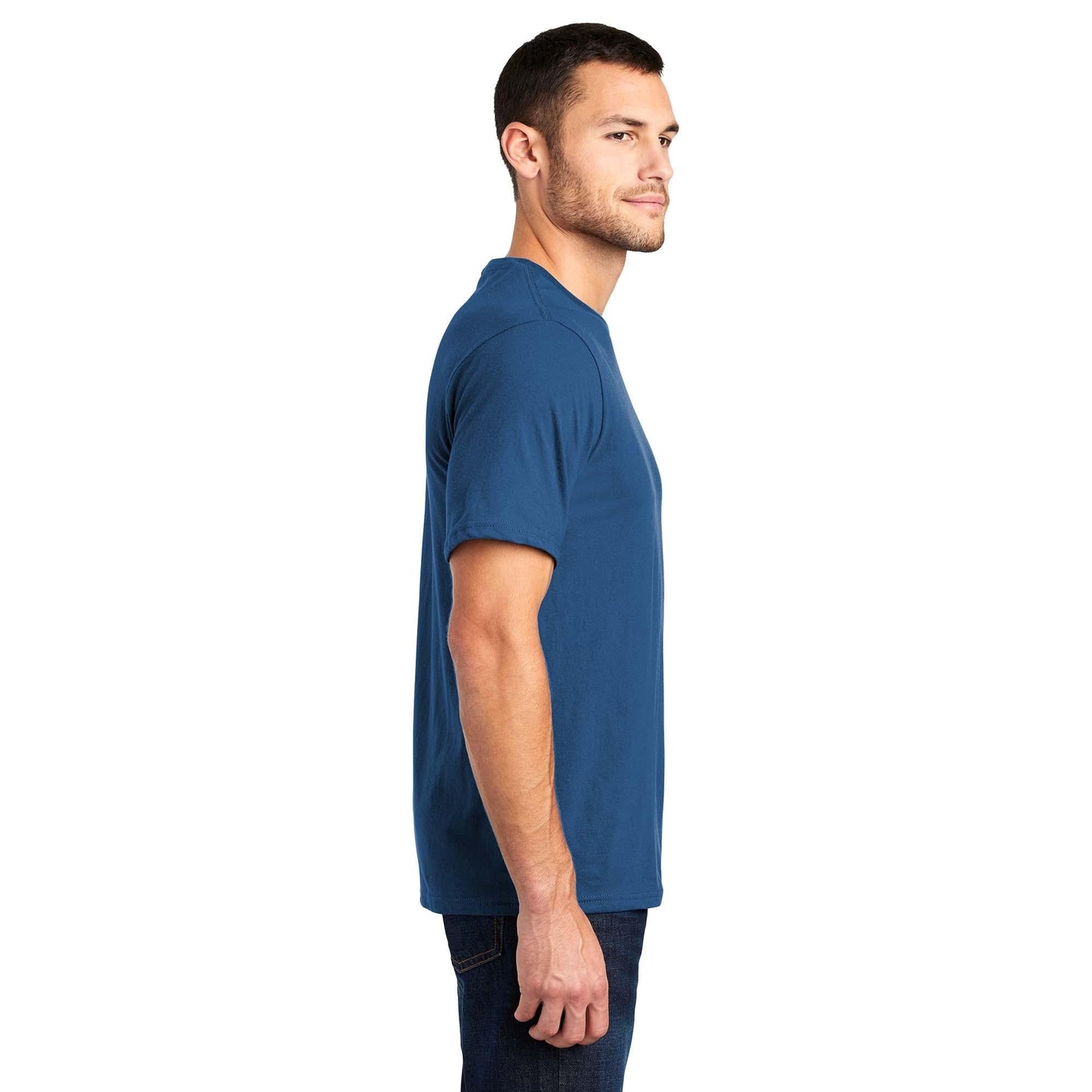 Black T-Shirts - District - Soft Fabric - Trendy Style