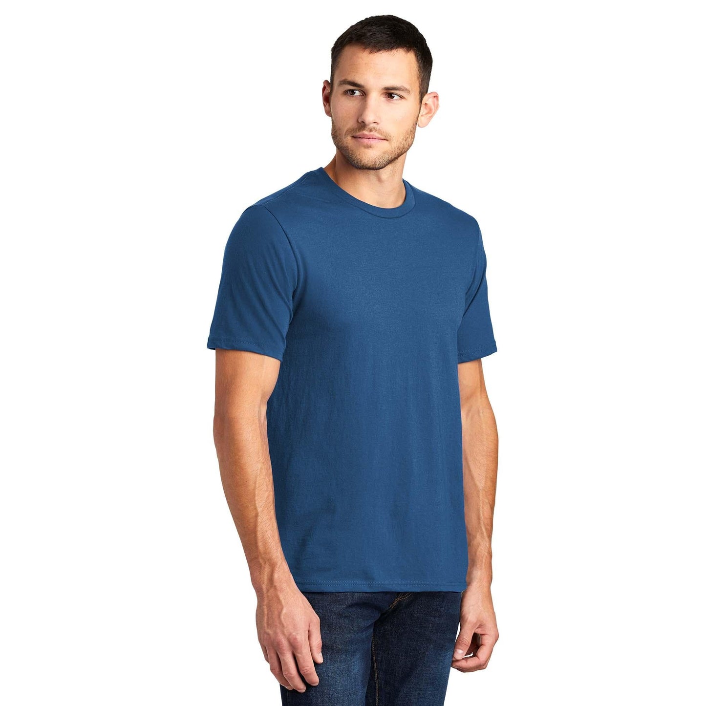 Black T-Shirts - District - Soft Fabric - Trendy Style