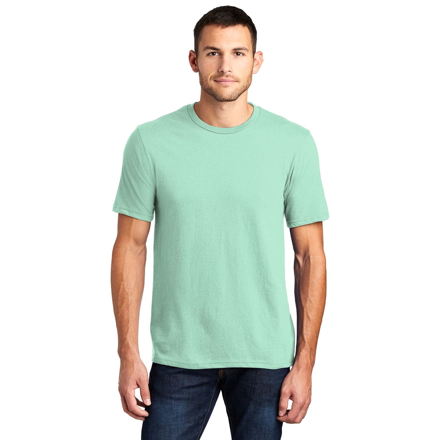 Black T-Shirts - District - Soft Fabric - Trendy Style