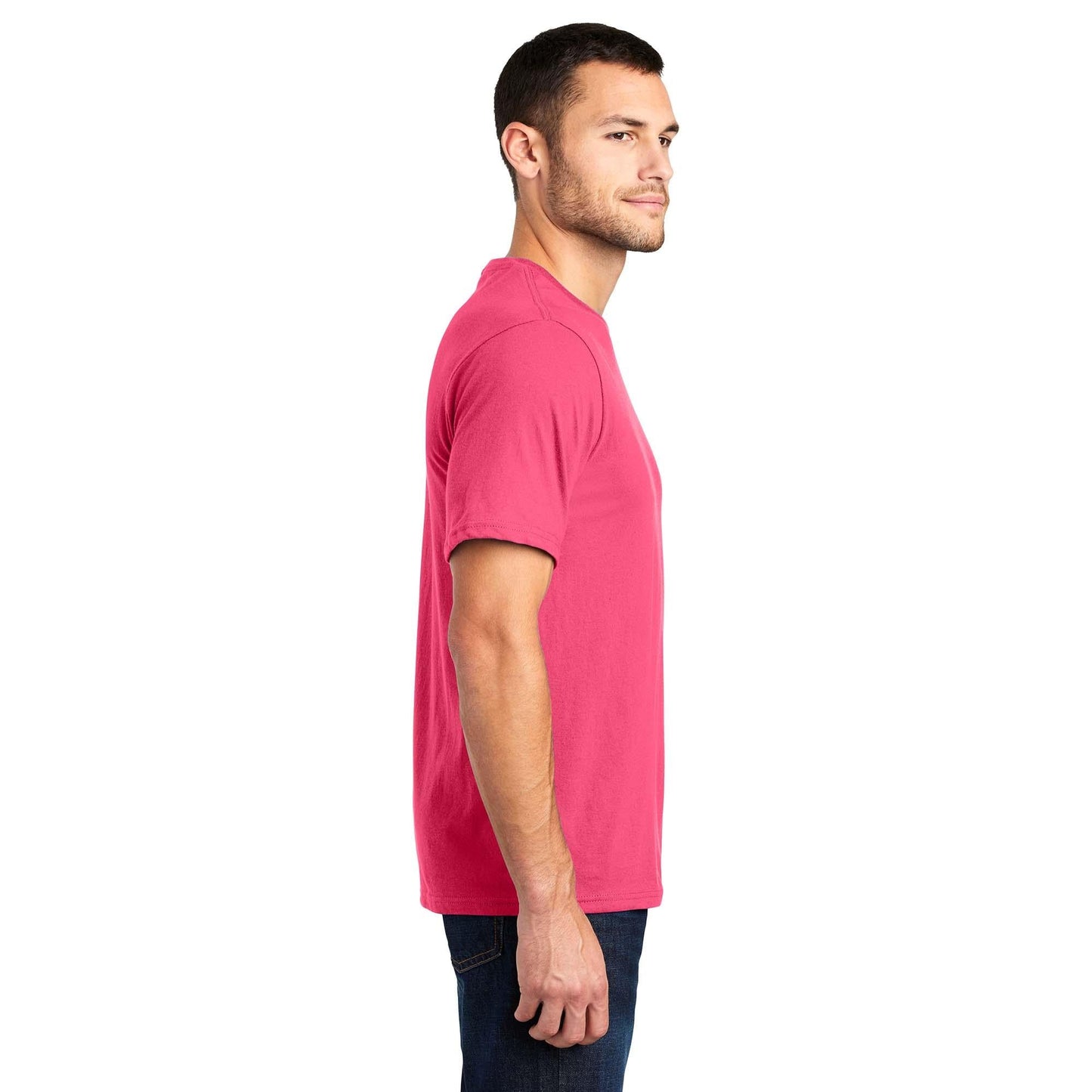 Black T-Shirts - District - Soft Fabric - Trendy Style