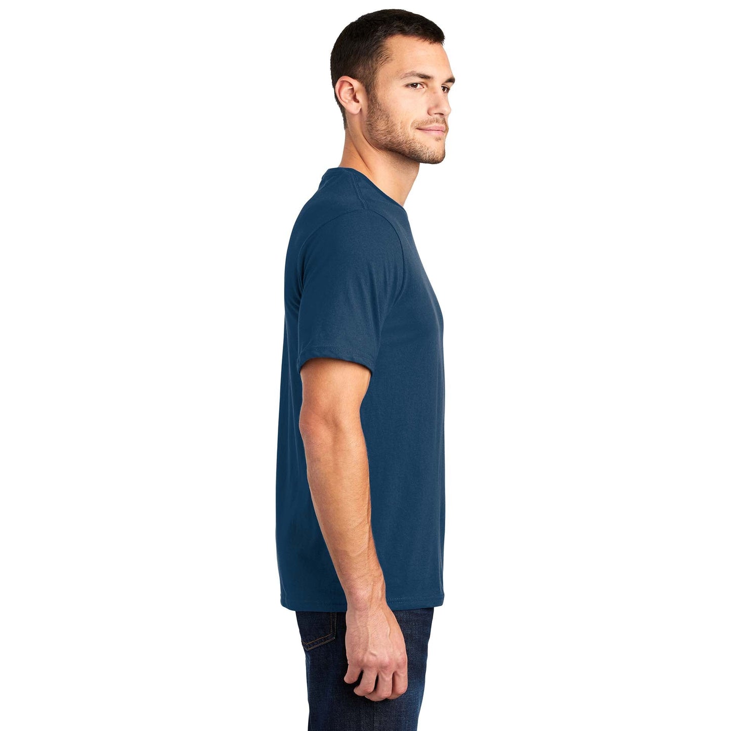 Black T-Shirts - District - Soft Fabric - Trendy Style