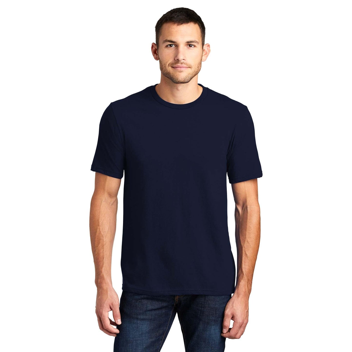 Black T-Shirts - District - Soft Fabric - Trendy Style