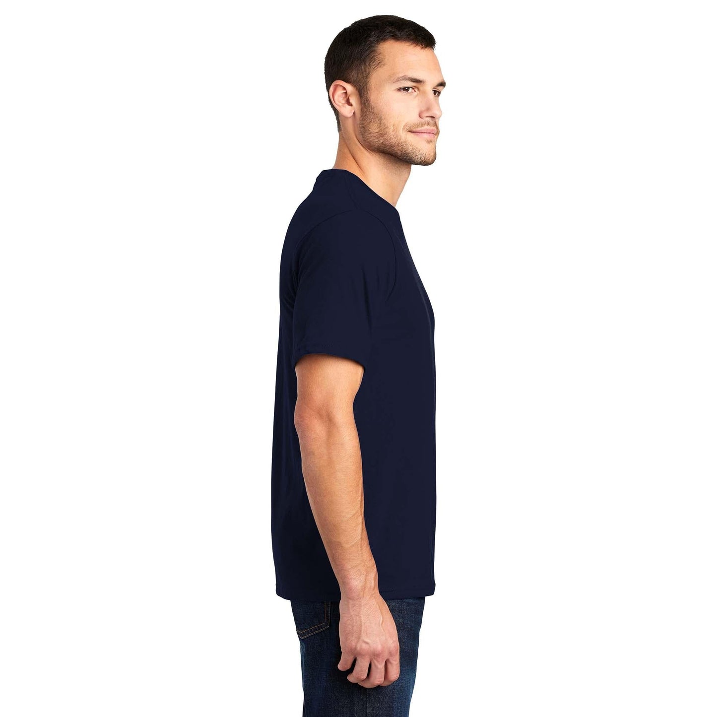Black T-Shirts - District - Soft Fabric - Trendy Style