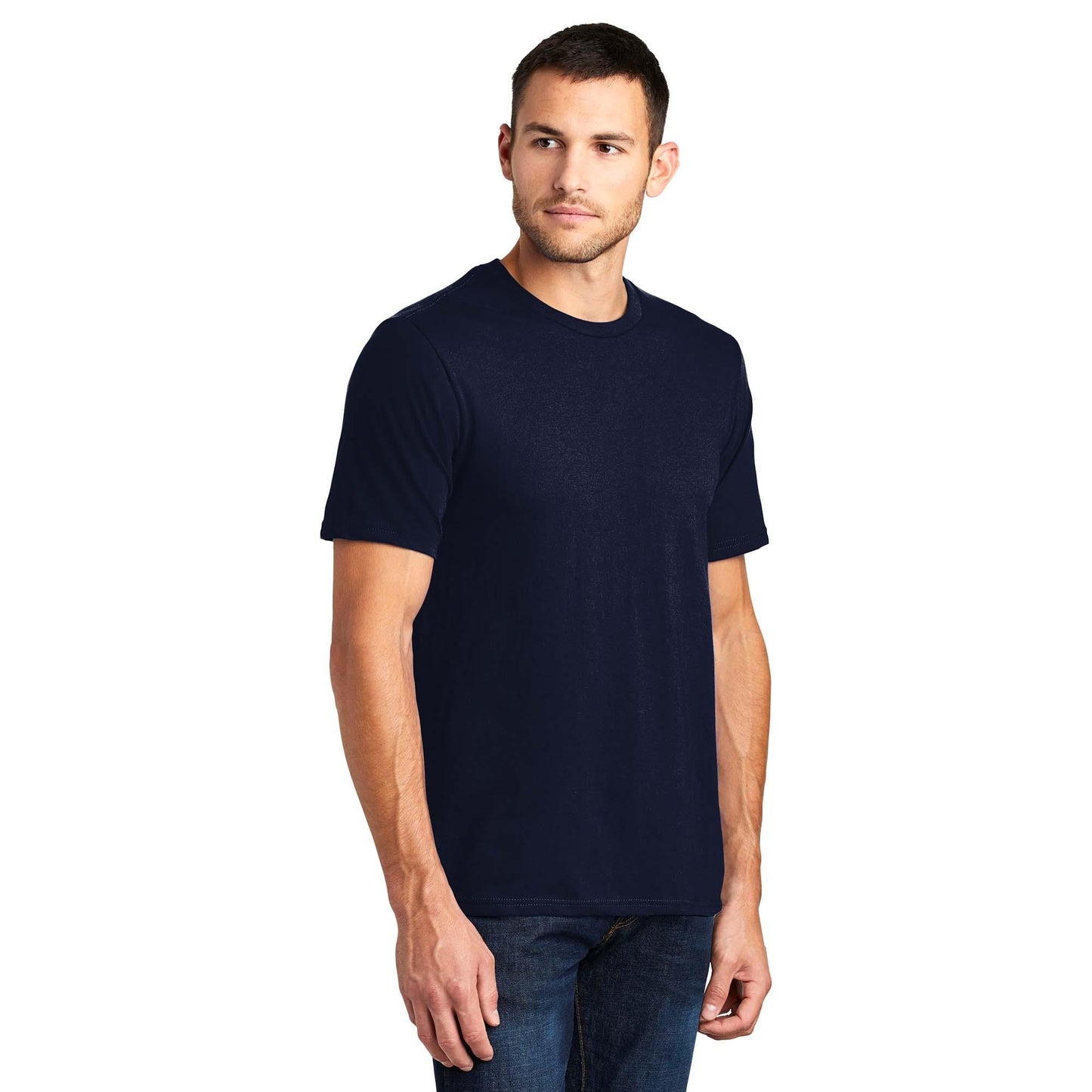 Black T-Shirts - District - Soft Fabric - Trendy Style
