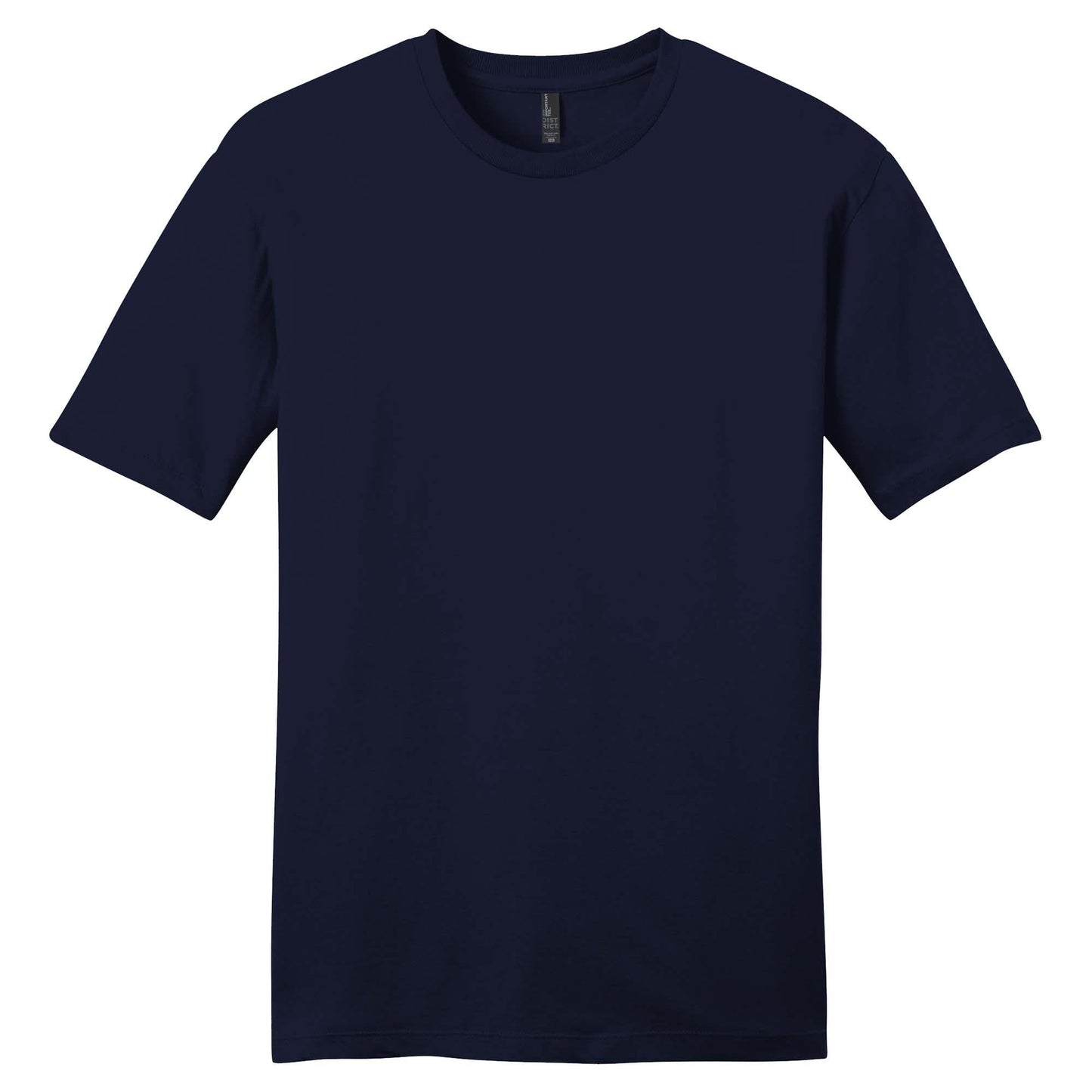Black T-Shirts - District - Soft Fabric - Trendy Style