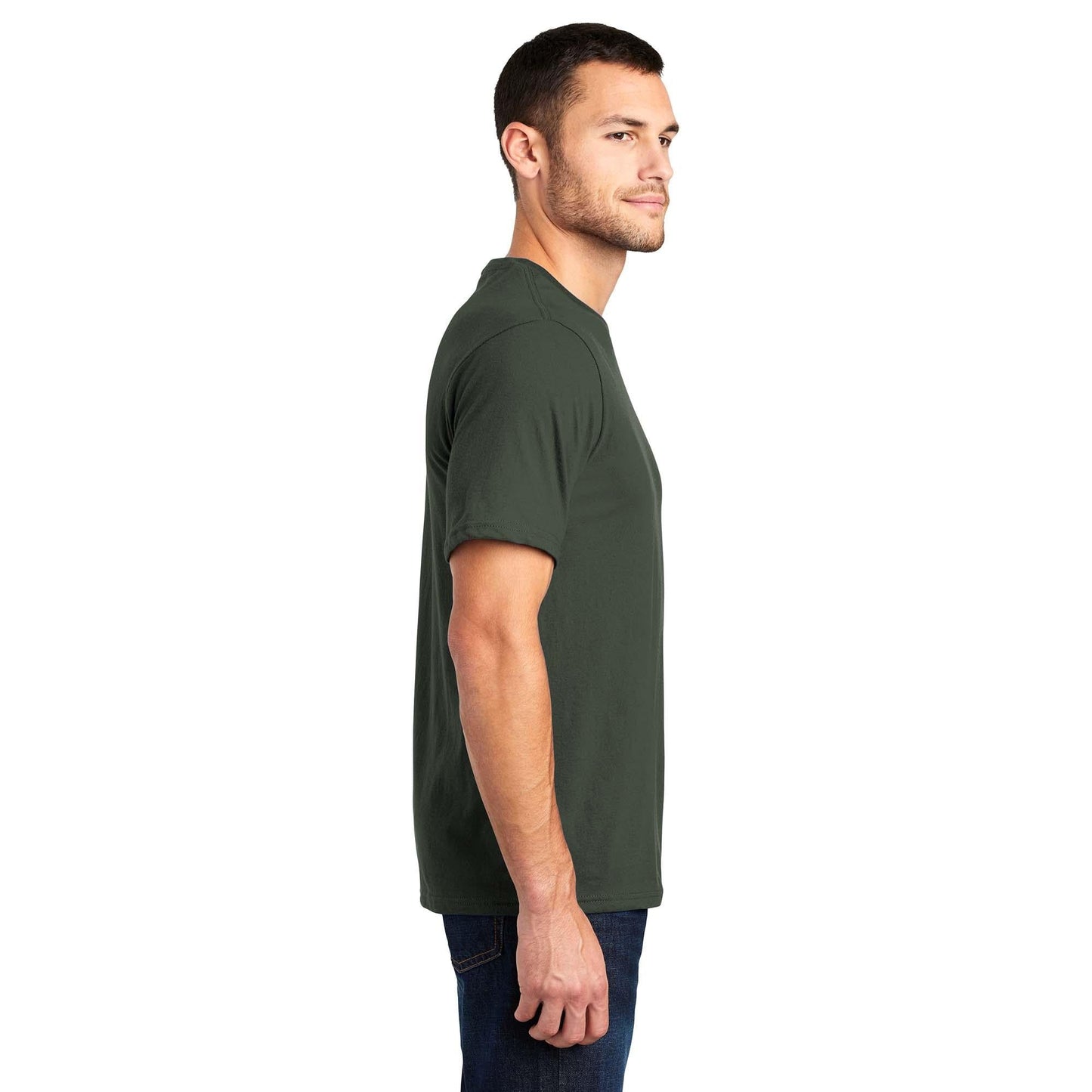 Black T-Shirts - District - Soft Fabric - Trendy Style