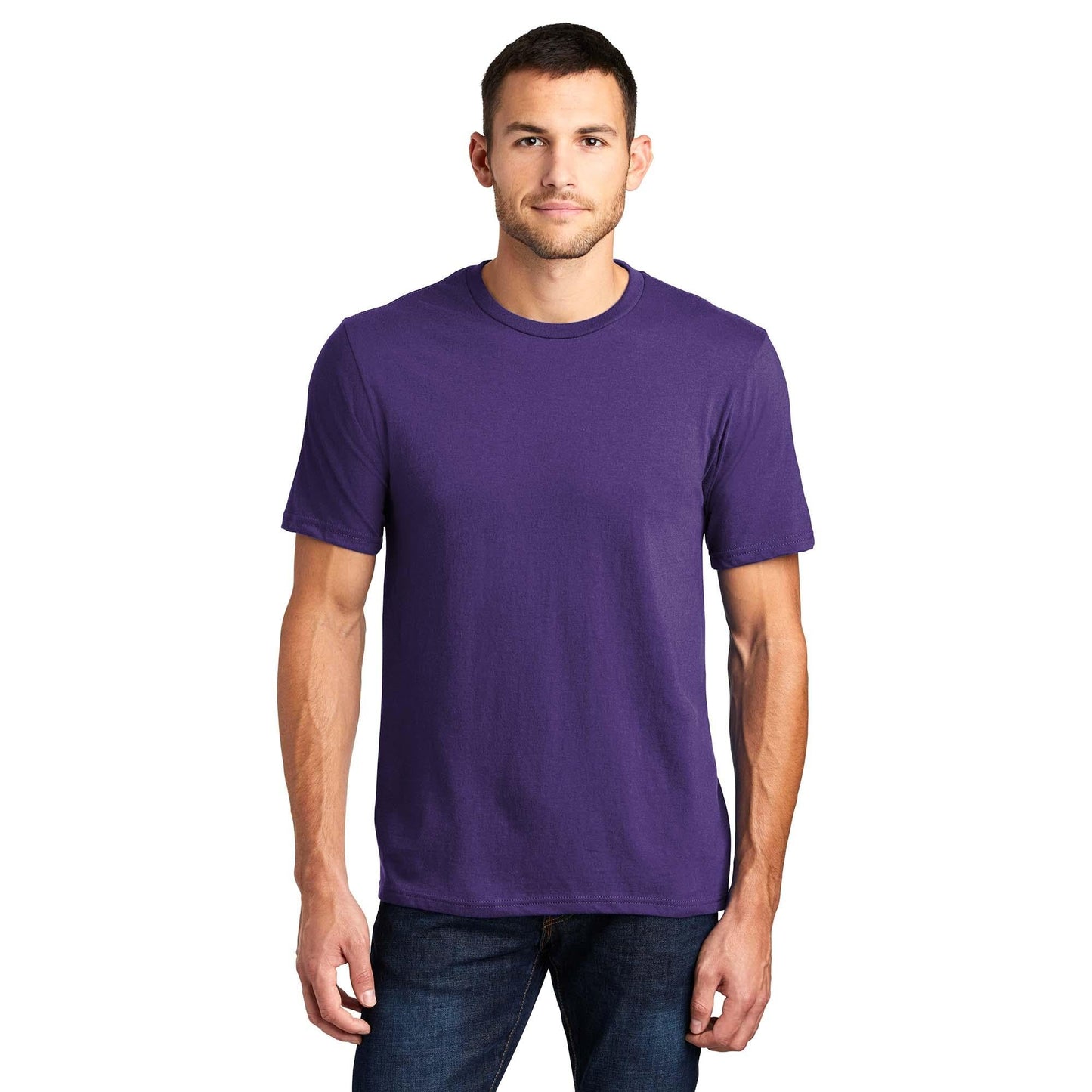 Black T-Shirts - District - Soft Fabric - Trendy Style