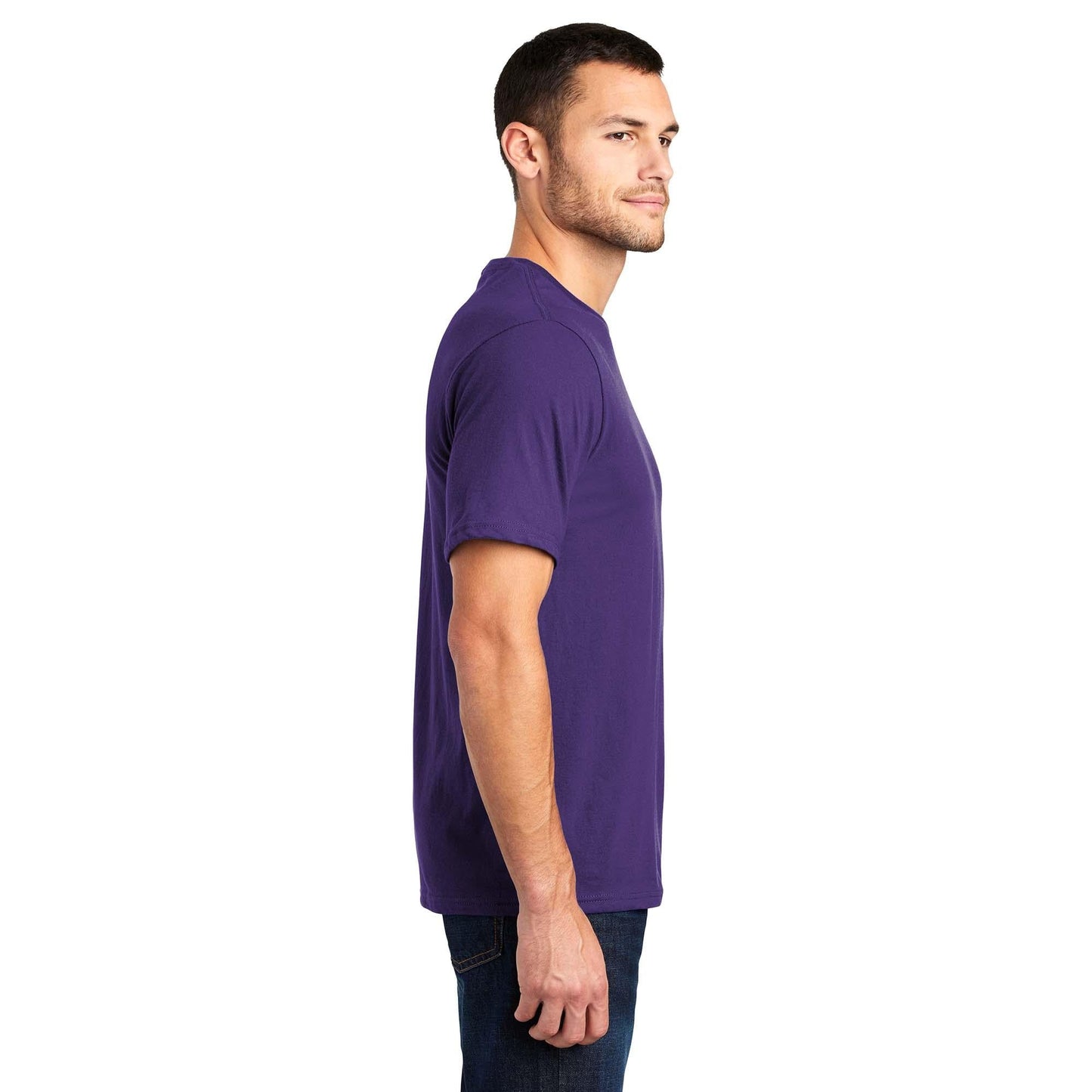 Black T-Shirts - District - Soft Fabric - Trendy Style