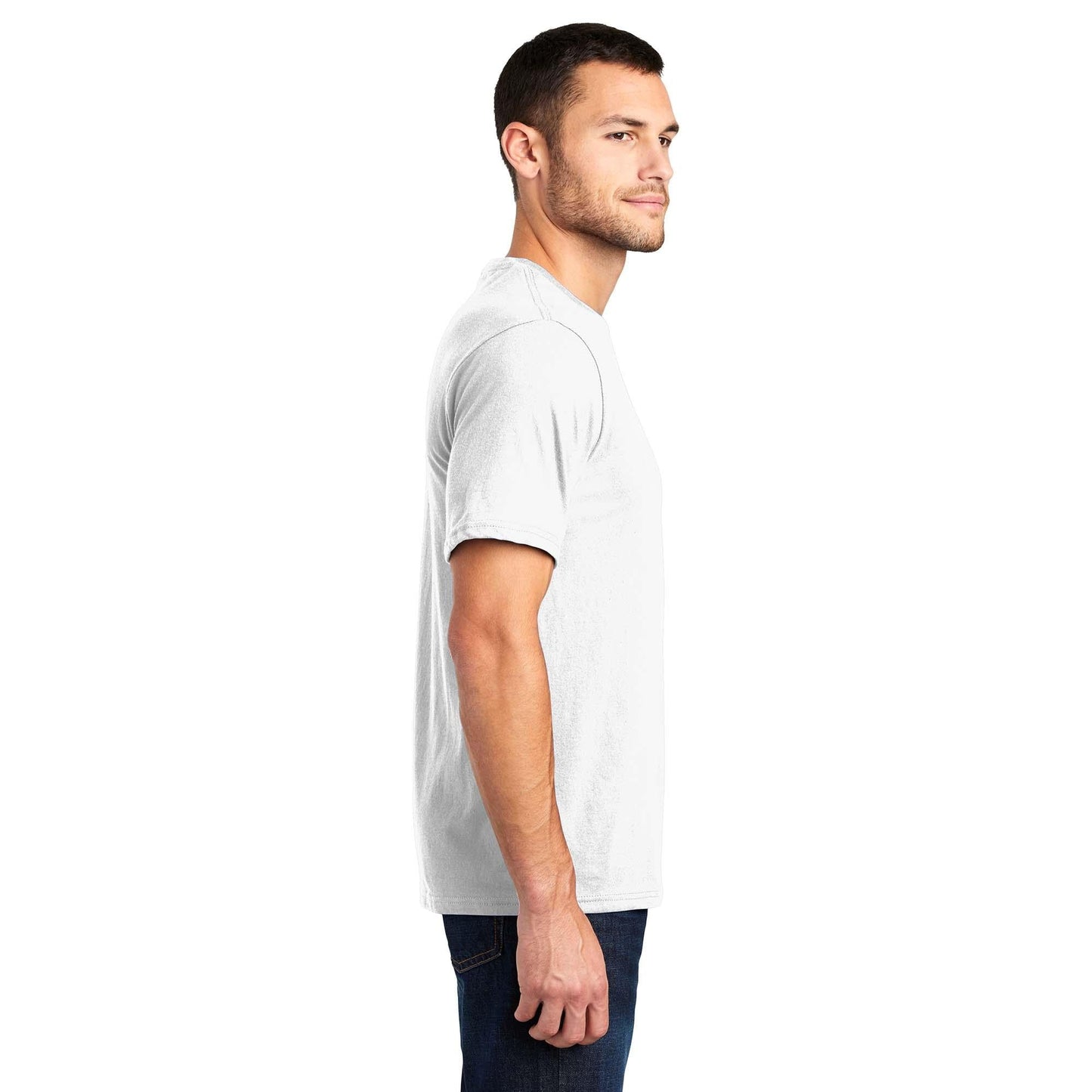 Black T-Shirts - District - Soft Fabric - Trendy Style