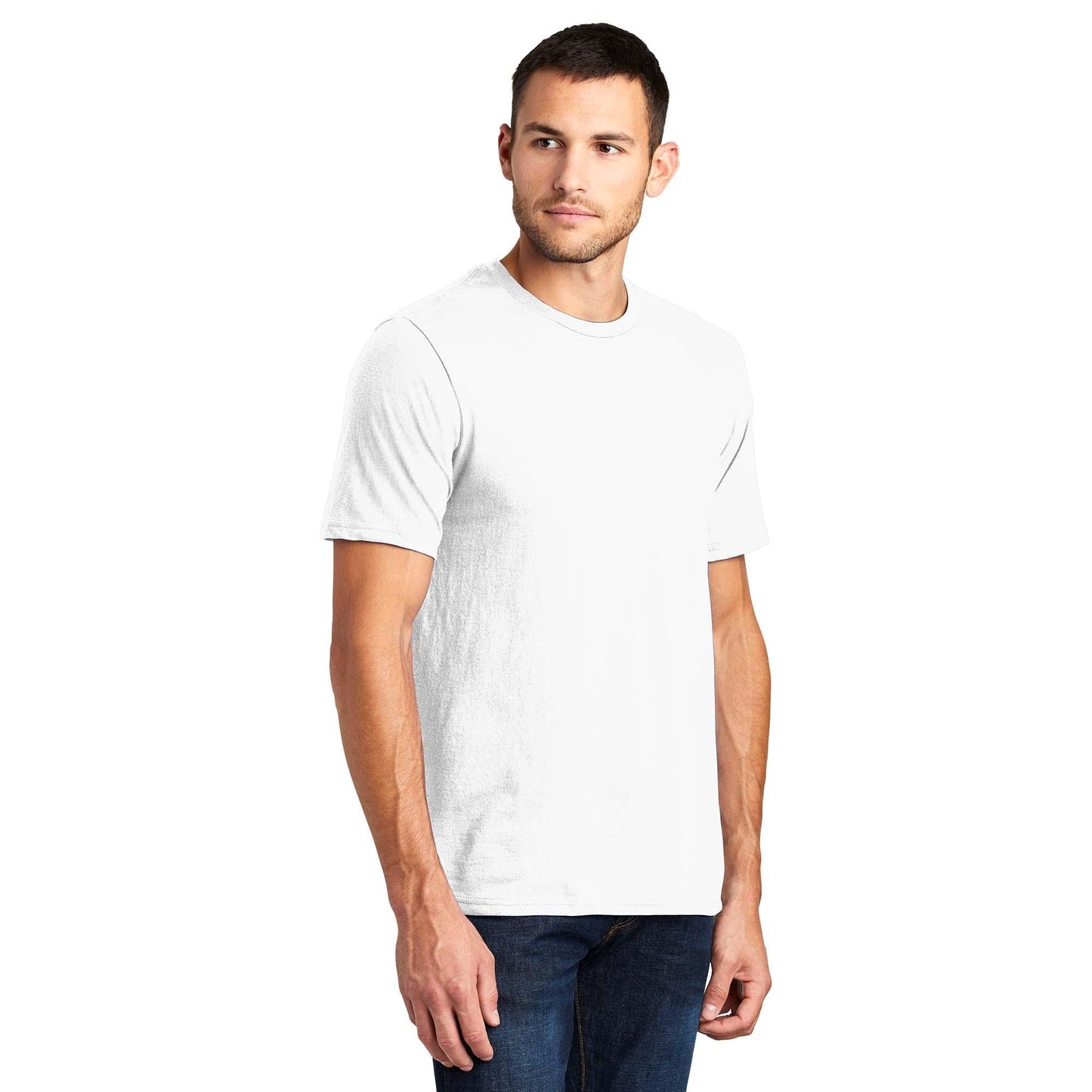 Black T-Shirts - District - Soft Fabric - Trendy Style