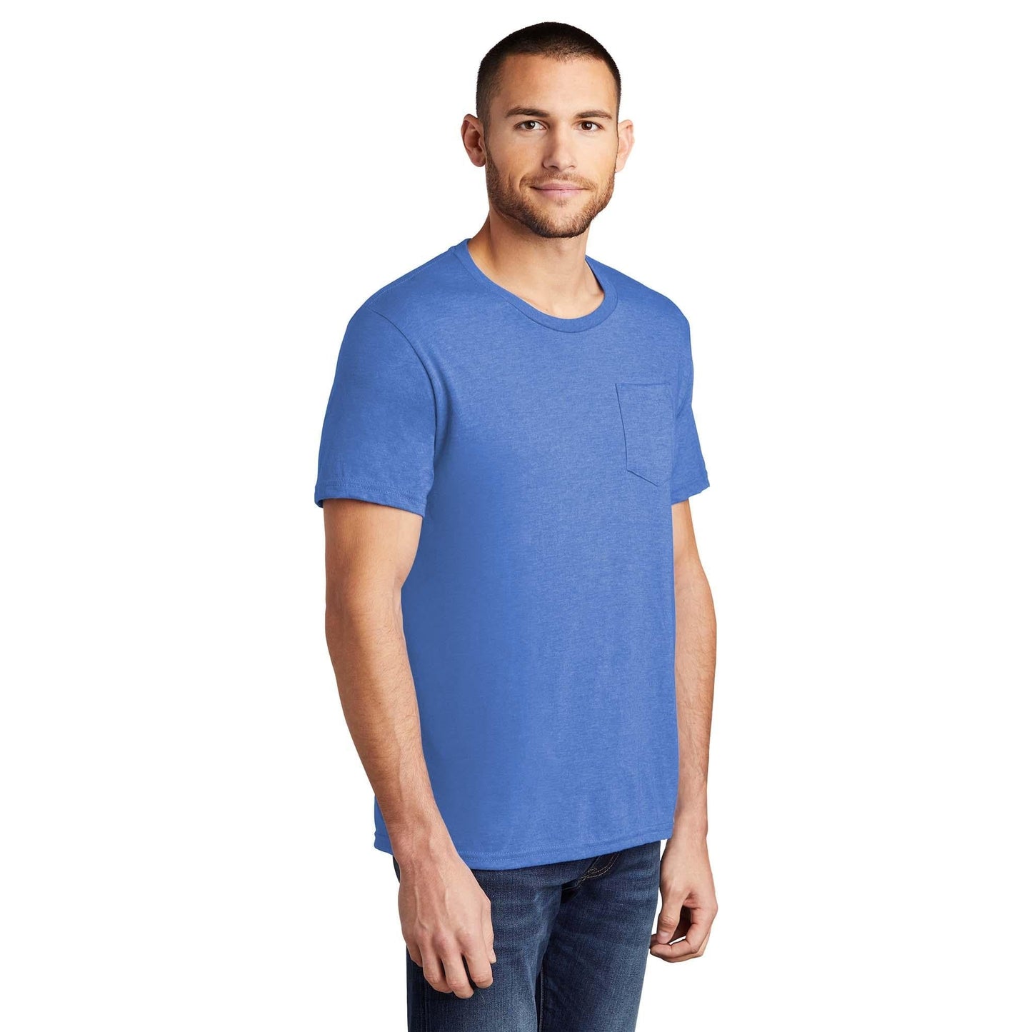 Black T-Shirts - District - Soft Cotton Blend - Comfortable Wear