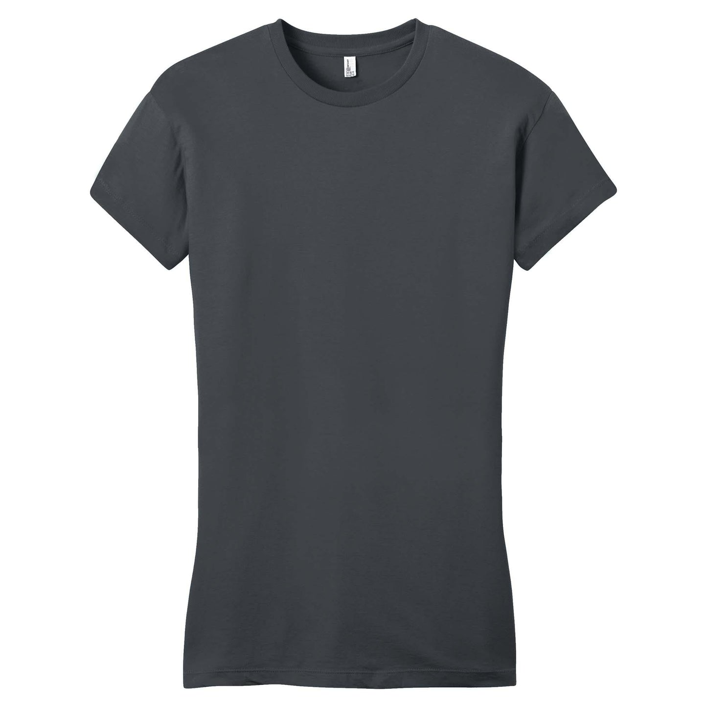 Black T-Shirts - District - Soft Cotton Tee - Comfortable Fit