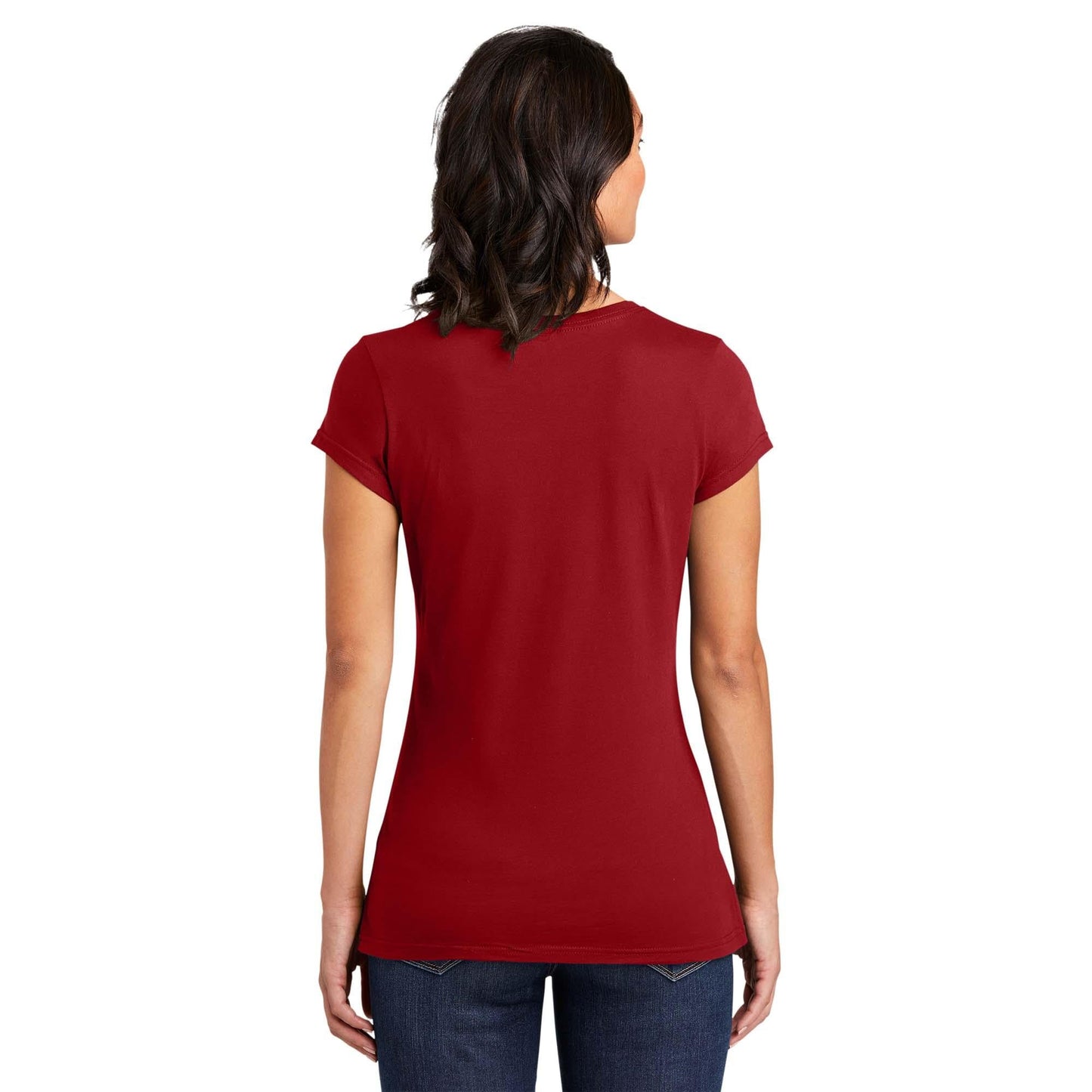 Black T-Shirts - District - Soft Cotton Tee - Comfortable Fit