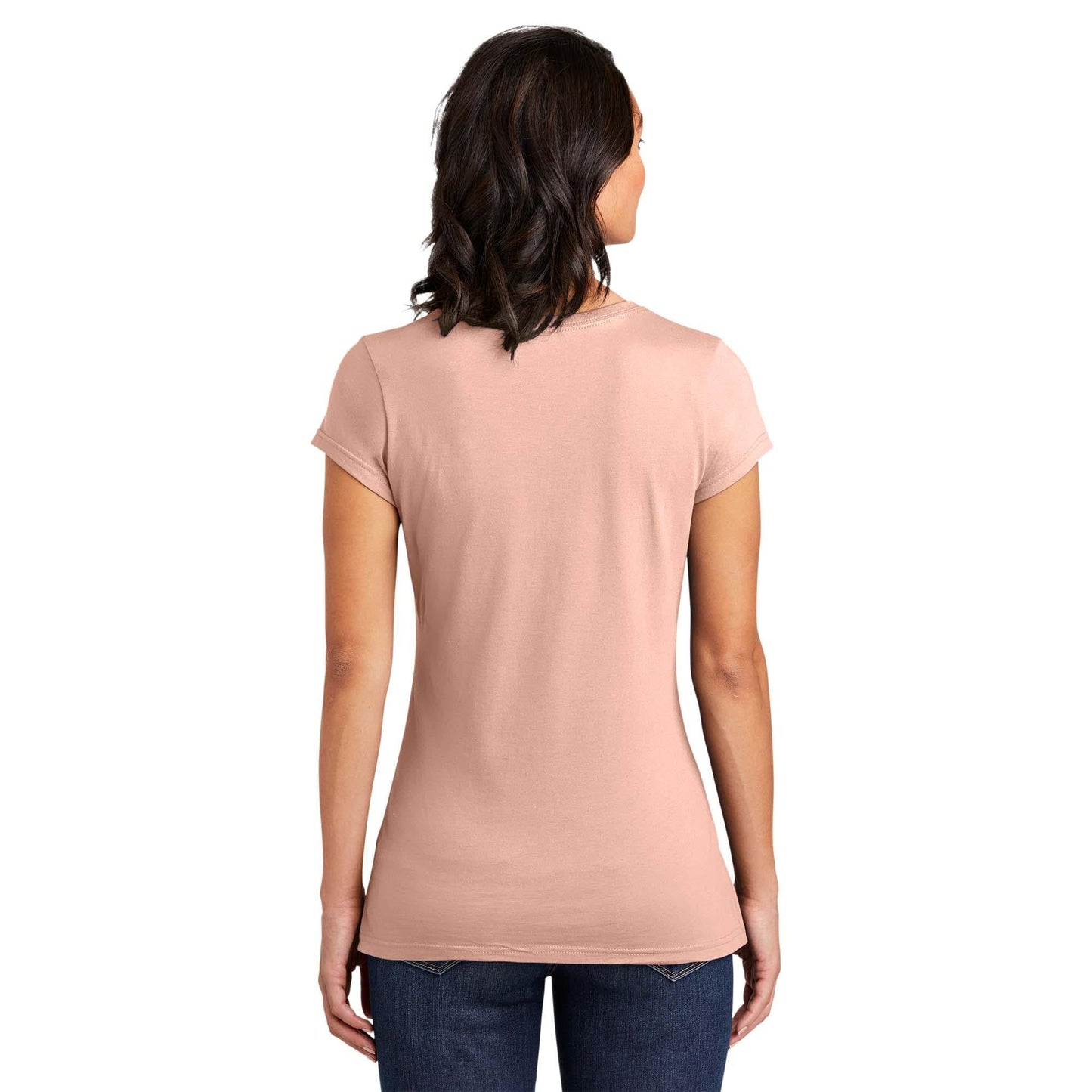 Black T-Shirts - District - Soft Cotton Tee - Comfortable Fit